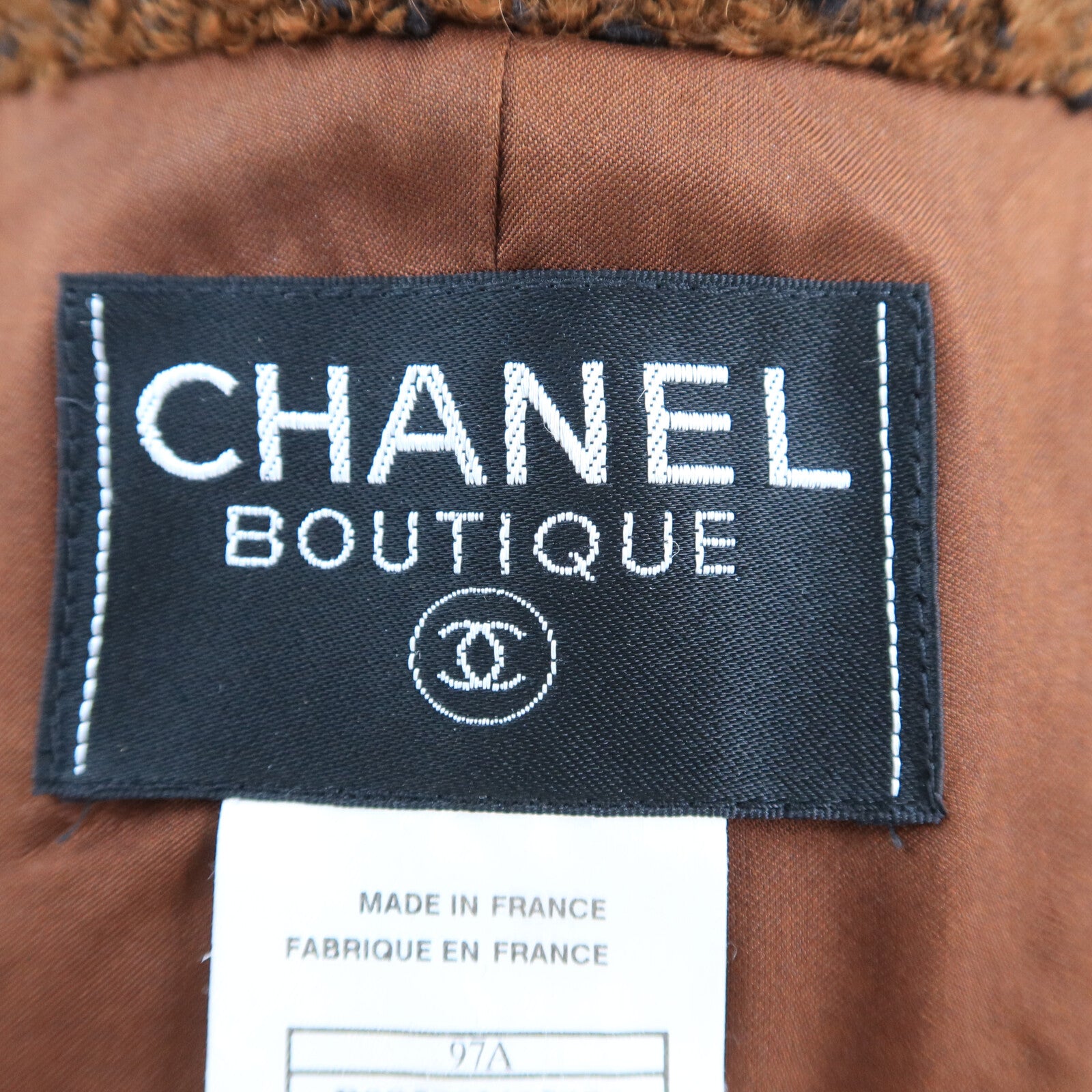 CHANEL Wool/Nylon Long-Sleeve Coat大衣