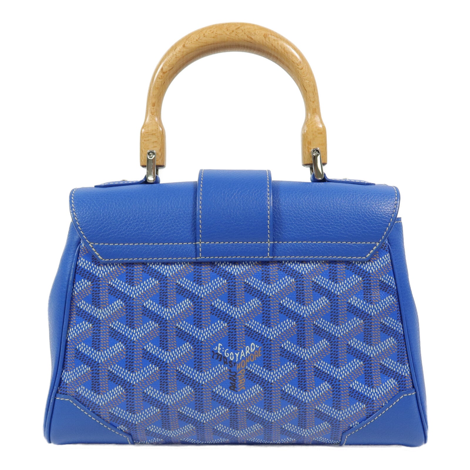 GOYARD 塗層帆布Saigon Souple Mini手挽肩背兩用袋