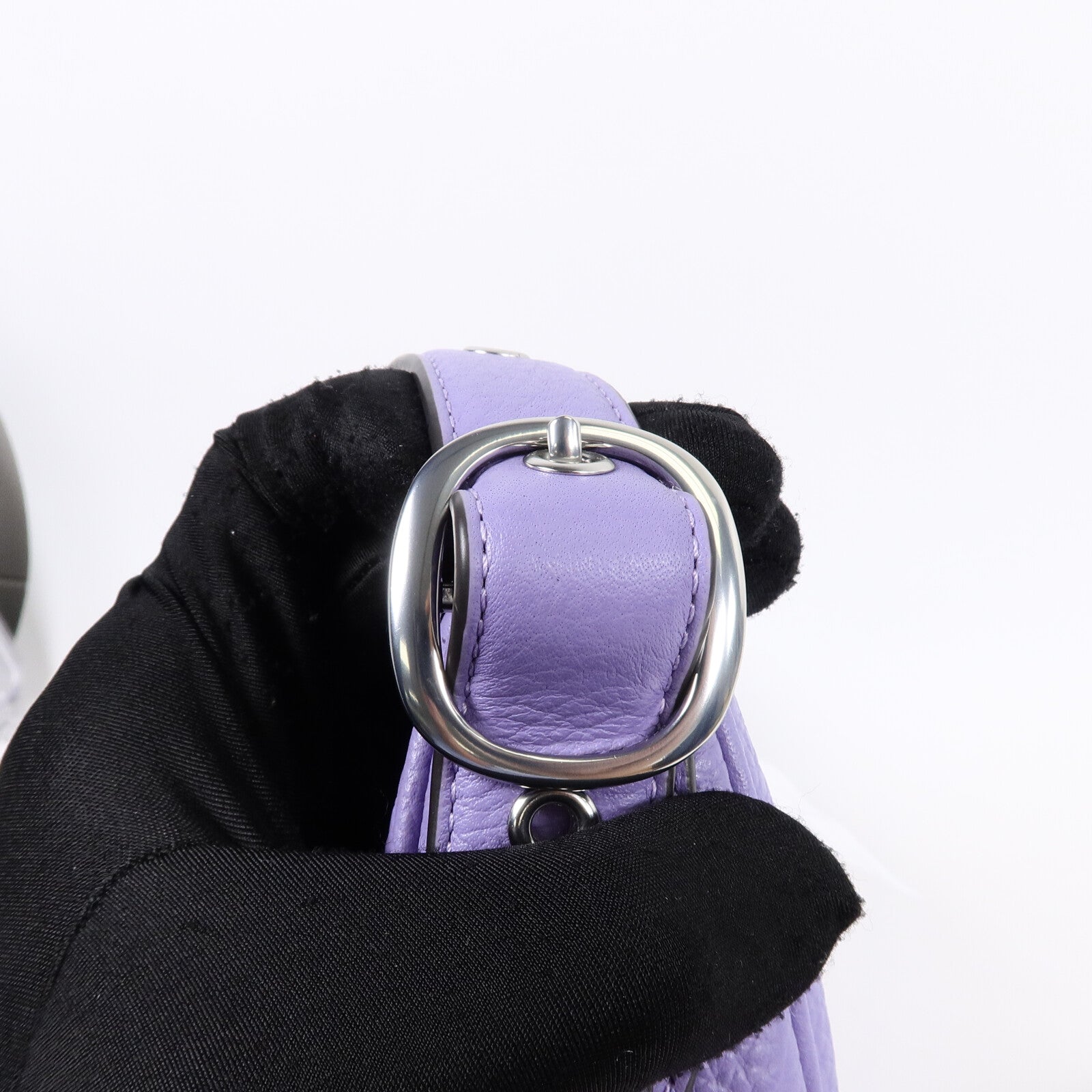 COACH 牛皮皮革Luna Shoulder Bag肩背袋