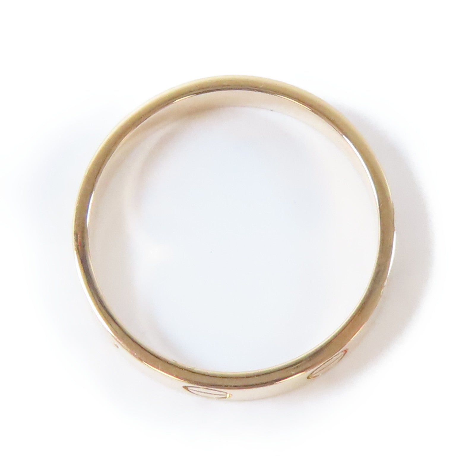 CARTIER 18K玫瑰金Love Ring戒指Cartier#51/US#5.75