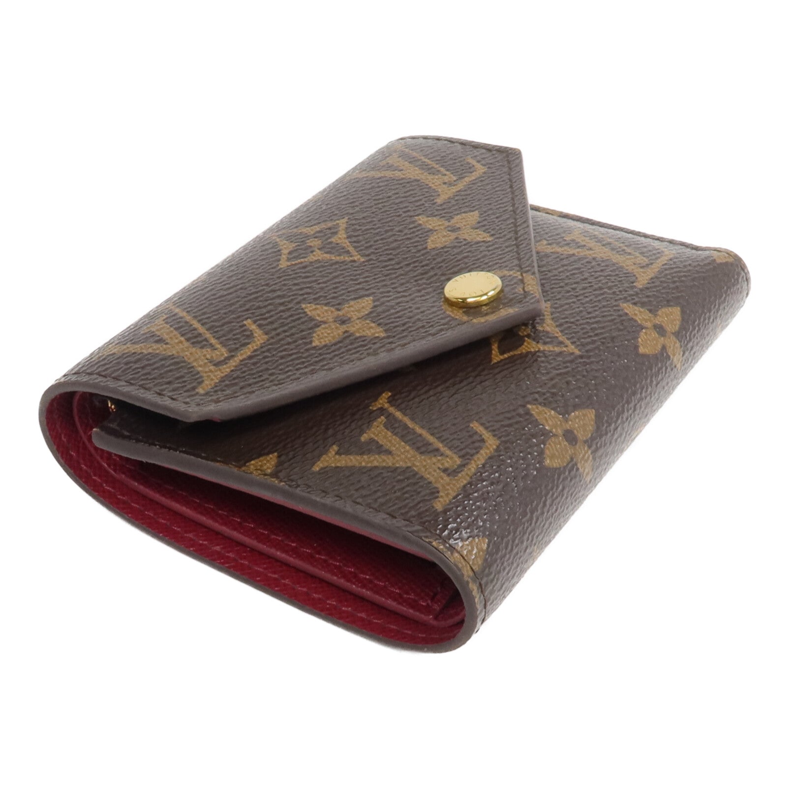 LOUIS VUITTON Monogram Portefeuille Victorine金扣錢包
