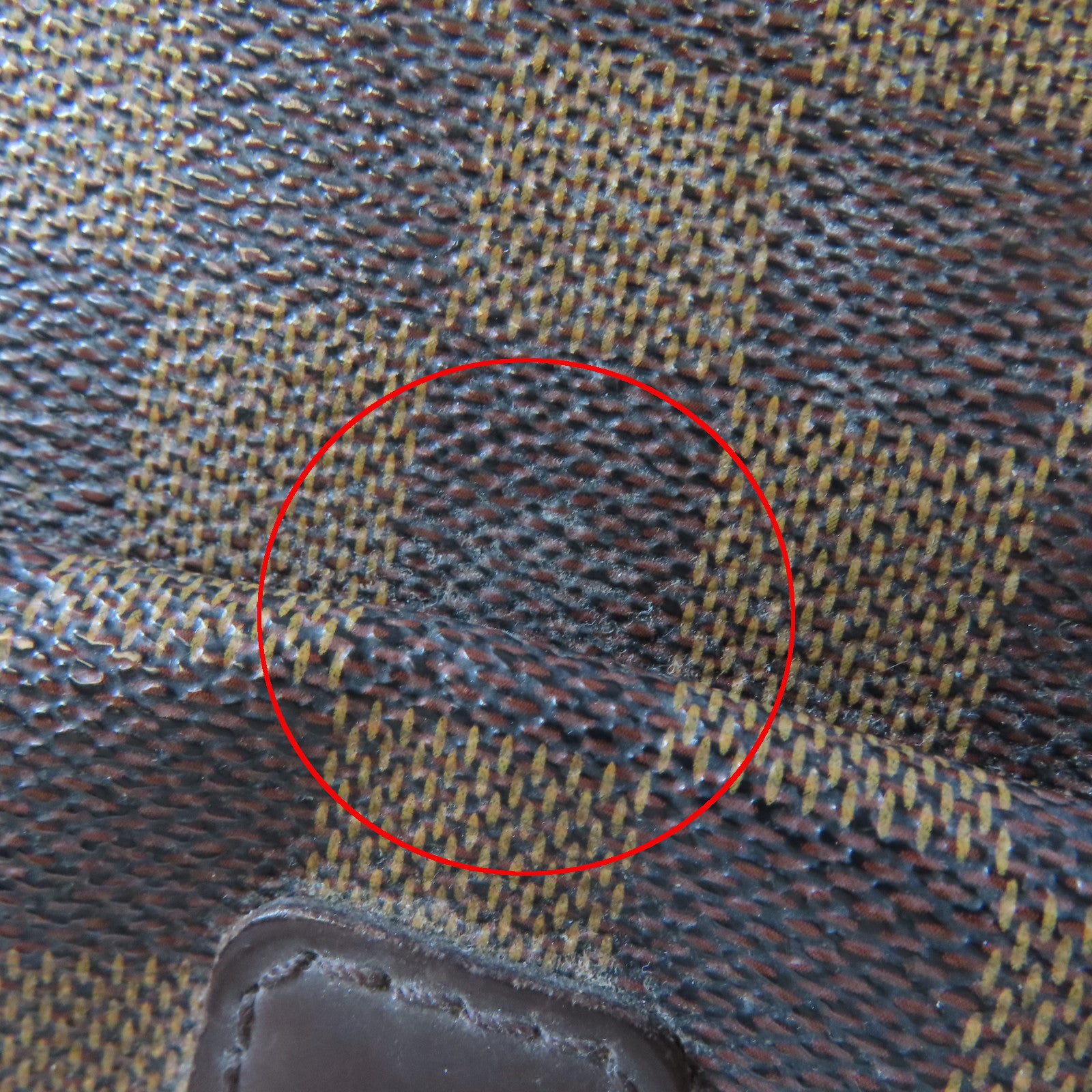 LOUIS VUITTON Damier Melville金扣肩背袋啡色