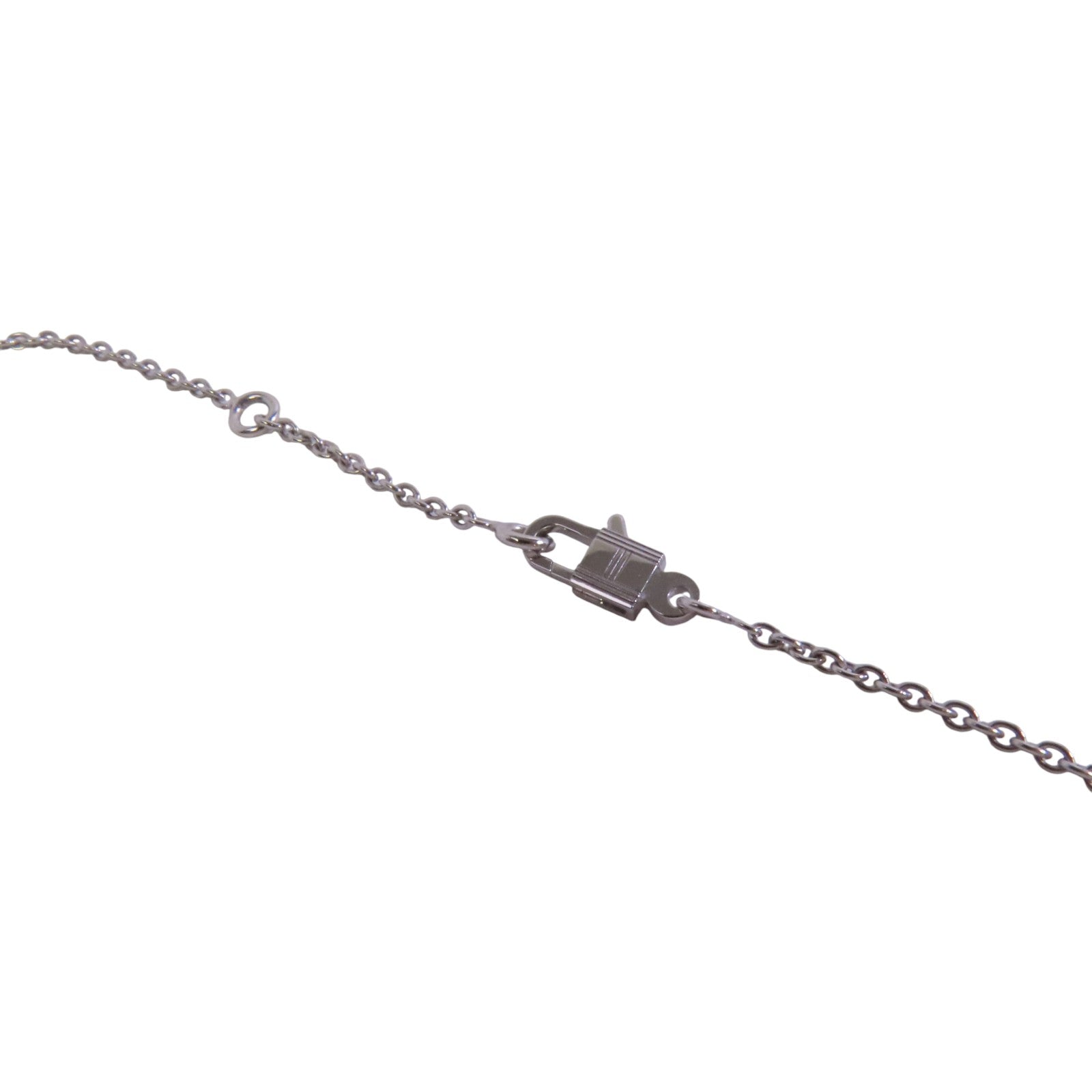 HERMES 【激減優惠】18K白金Constance Diamond Pendant鑽石項鏈