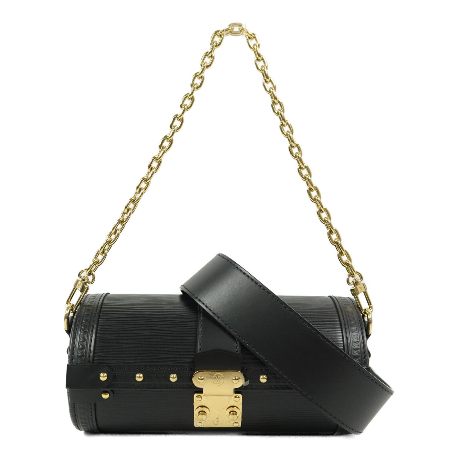 LOUIS VUITTON Epi Papillon Trunk手挽肩背兩用袋
