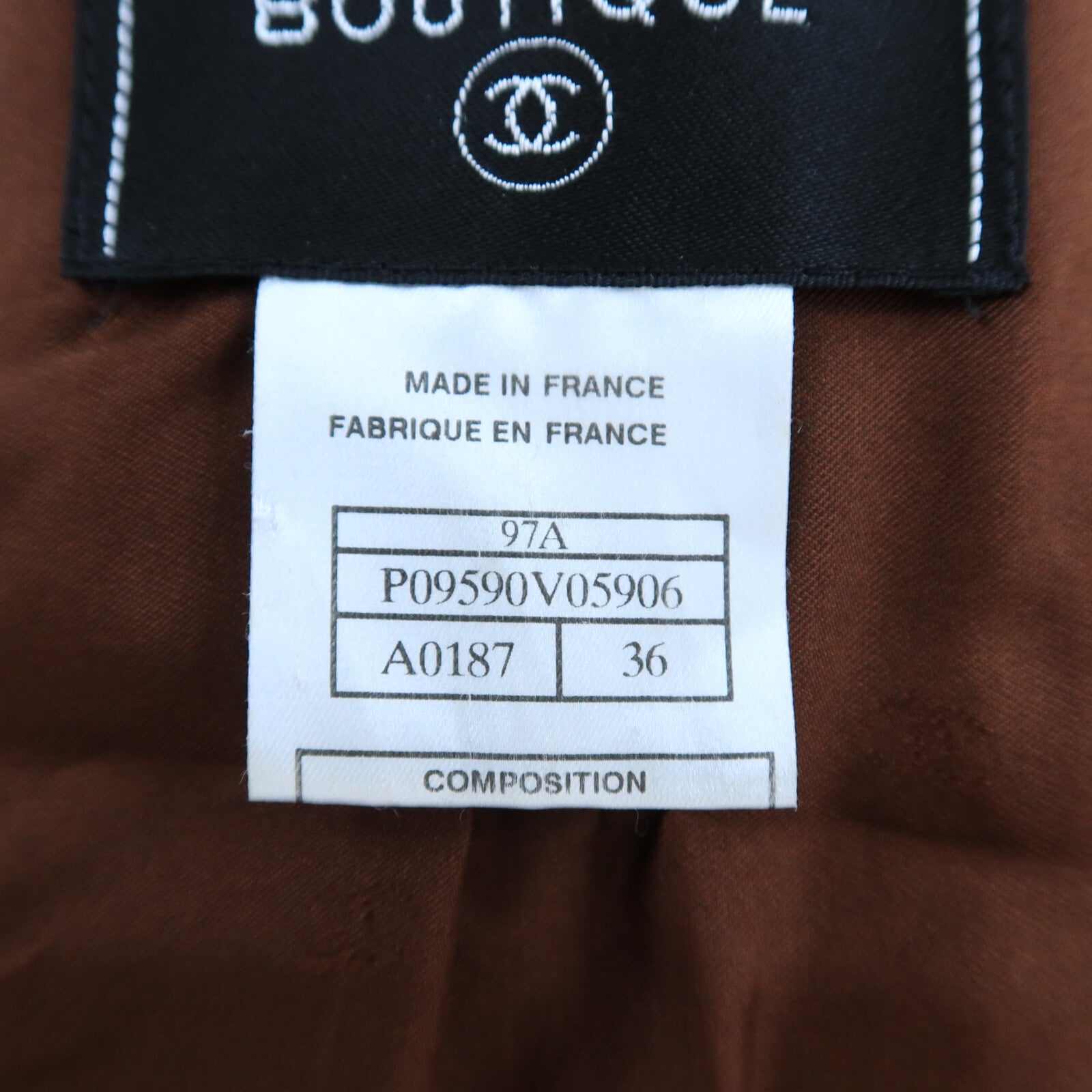CHANEL Wool/Nylon Long-Sleeve Coat大衣
