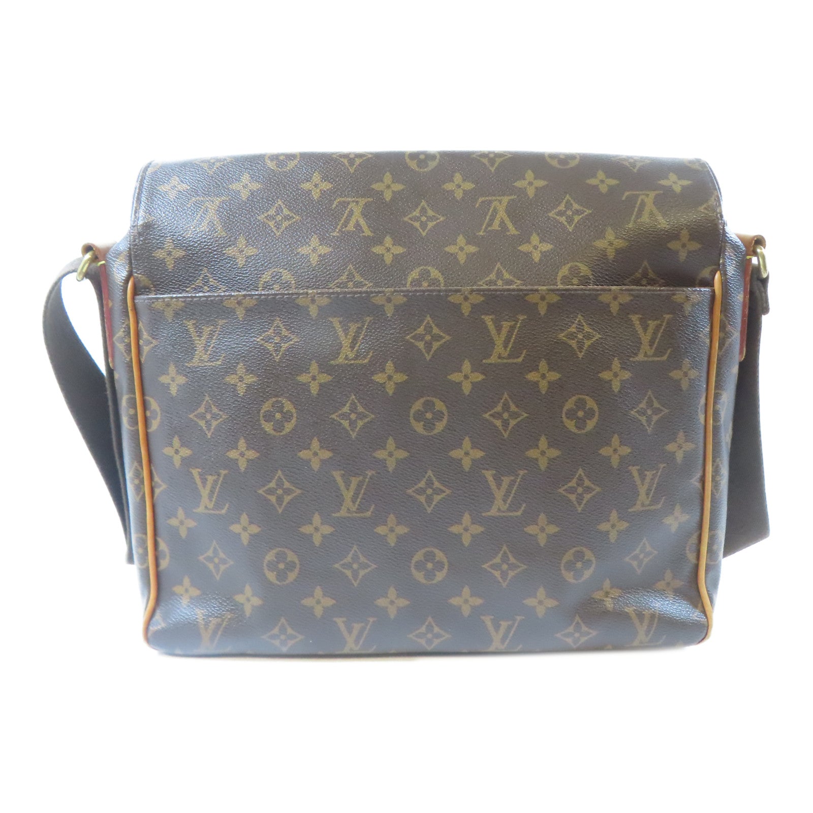 LOUIS VUITTON Monogram Valmy MM金扣肩背袋啡色