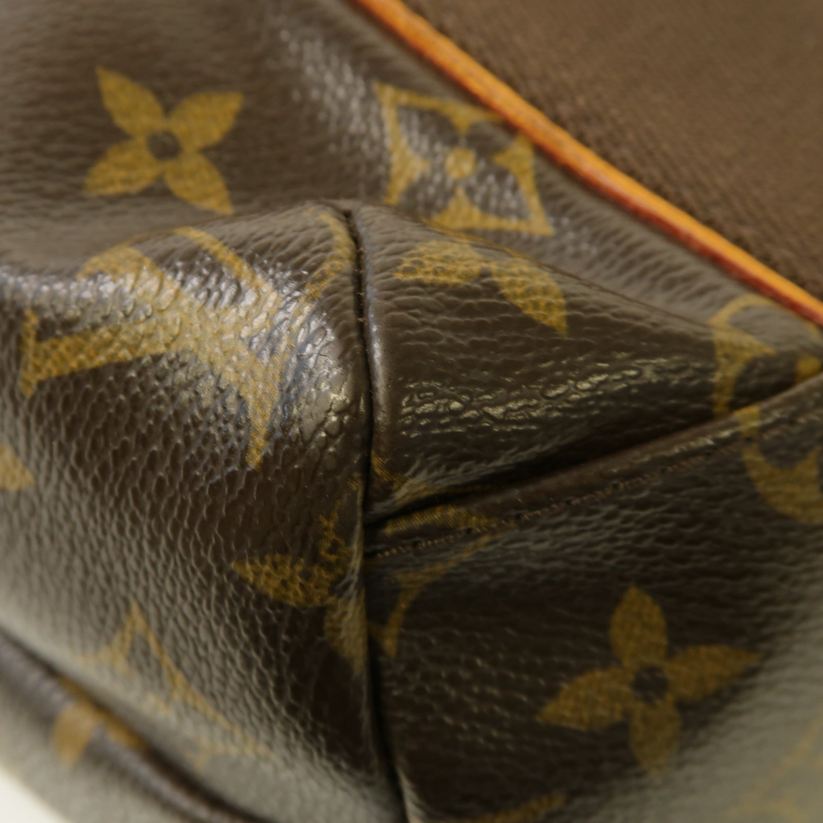 LOUIS VUITTON 【激減優惠】Monogram Cabas Beaubourg金扣手挽袋啡色