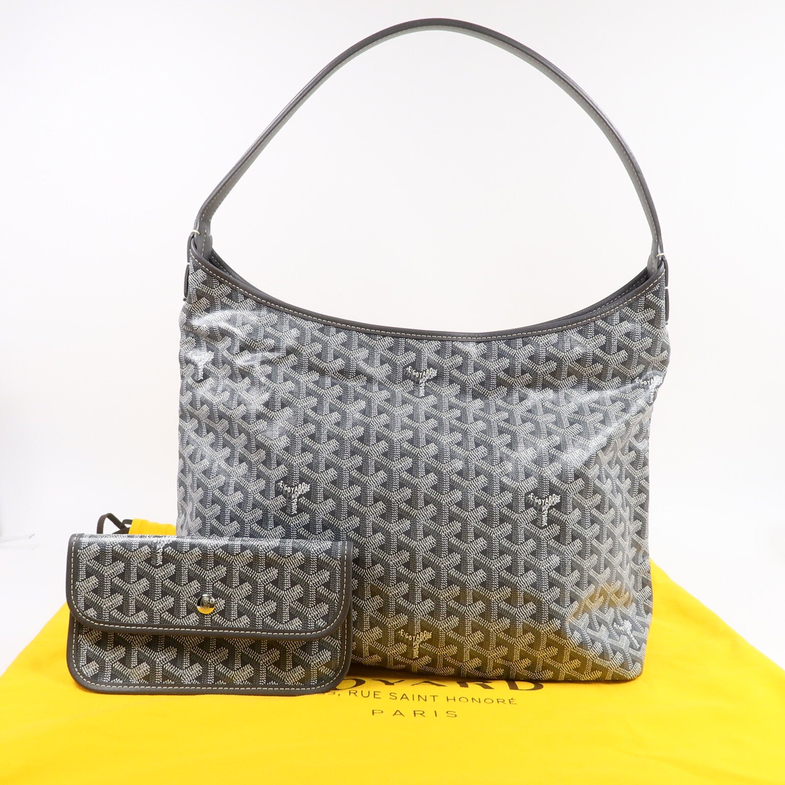 GOYARD 塗層帆布Boheme Hobo肩背袋