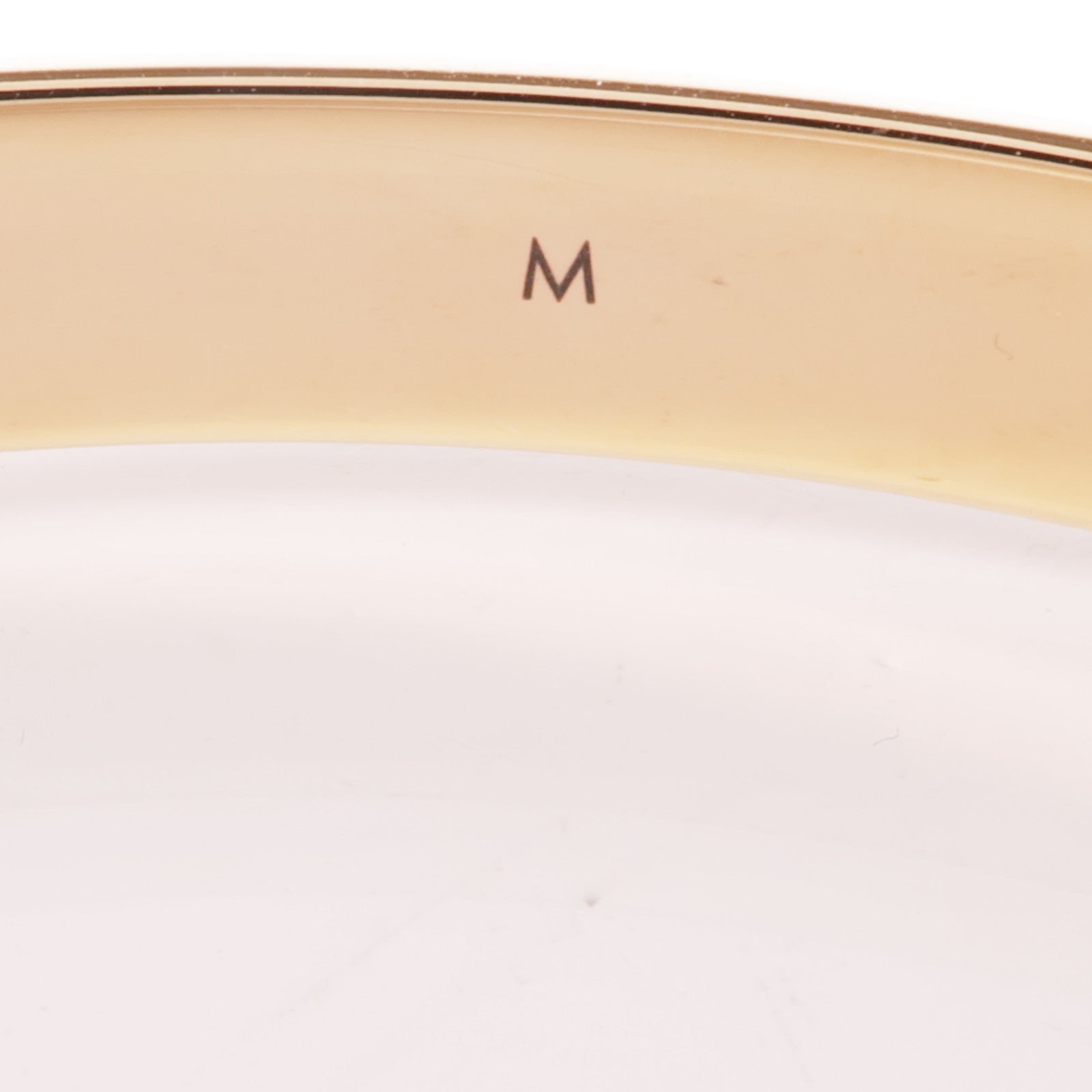 LOUIS VUITTON 金屬Nanogram Cuff手鐲