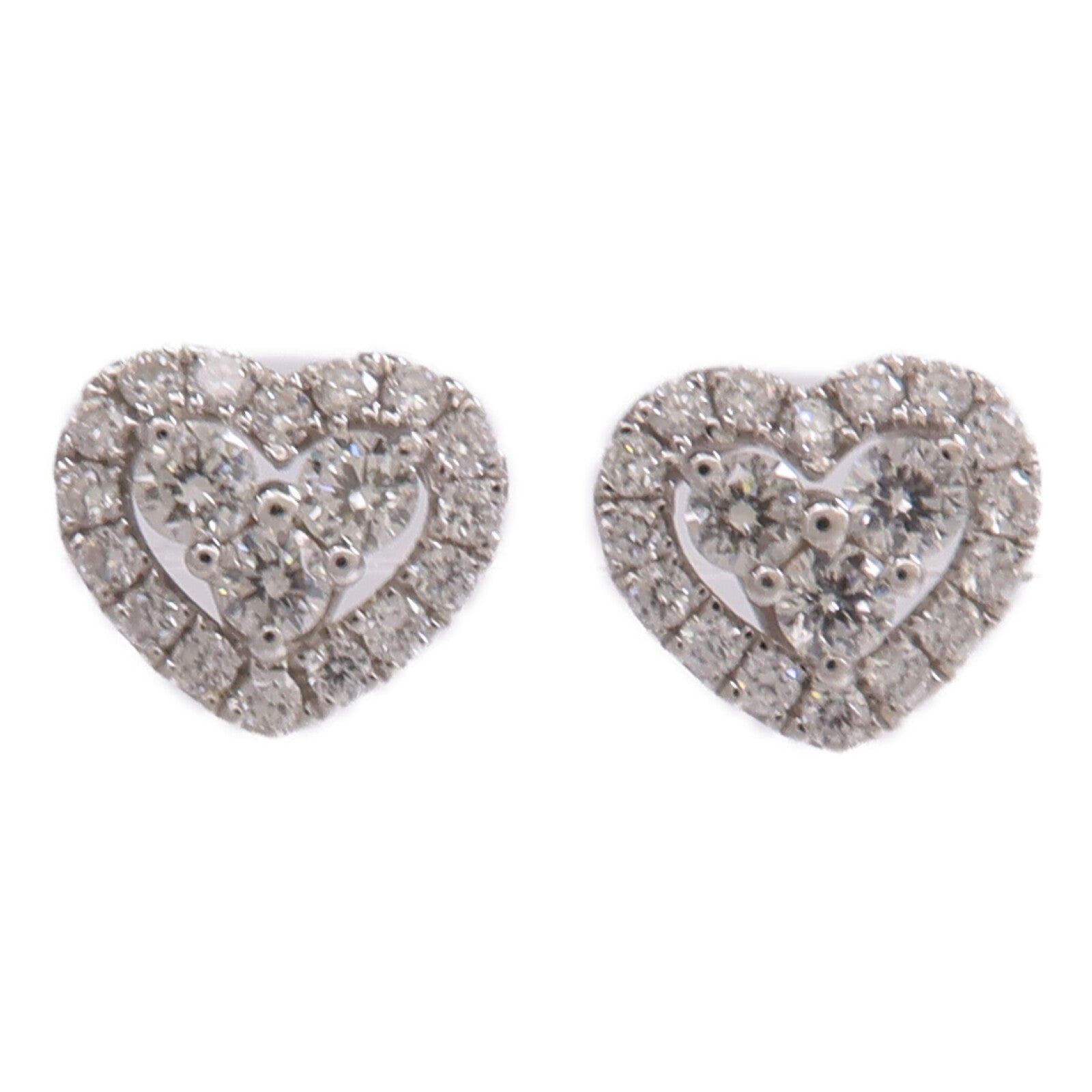 JEWELRY 18K白金Earrings鑽石耳環
