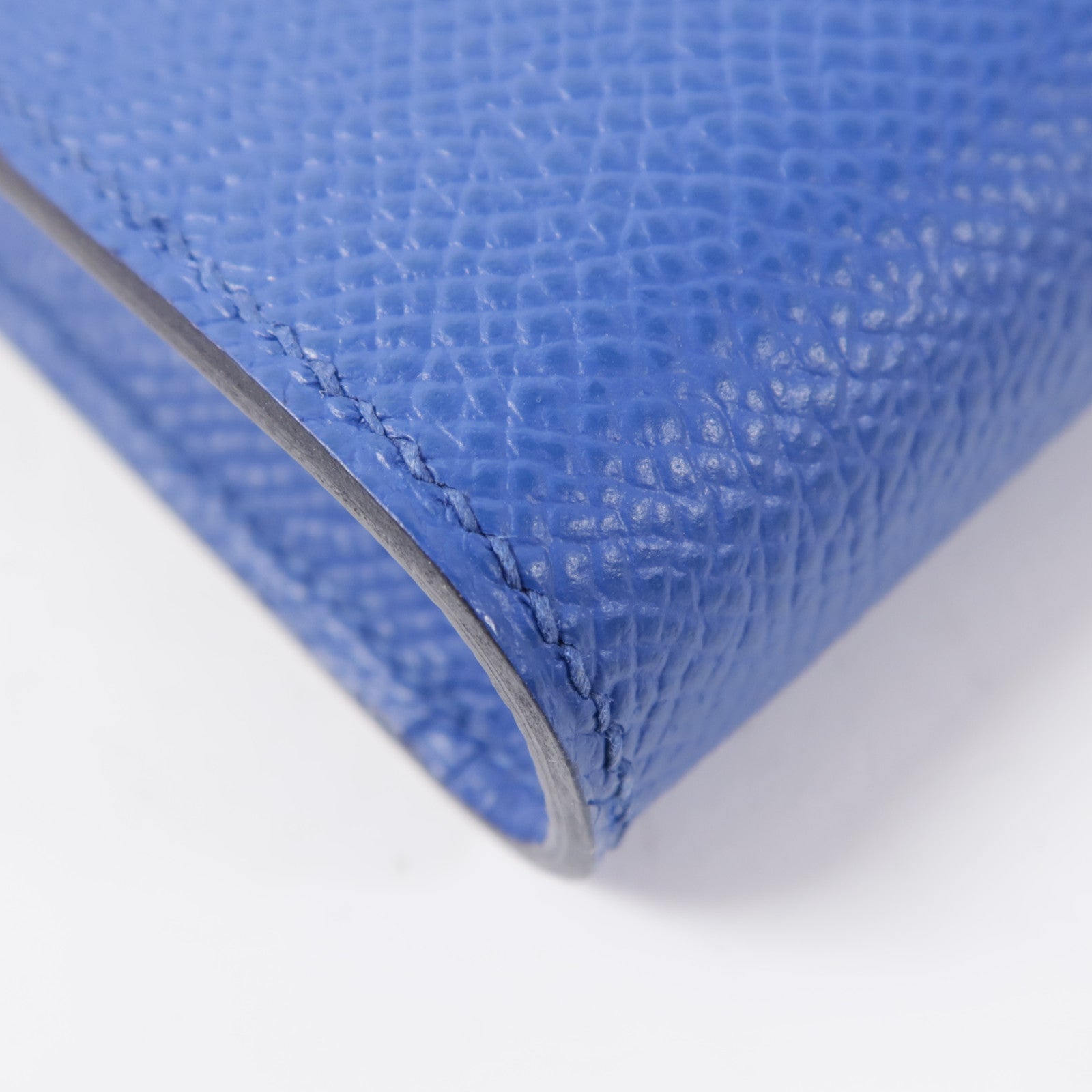HERMES 【激減優惠】Epsom皮革Clic 16金扣肩背袋71 Bleu France/73 Sapphire