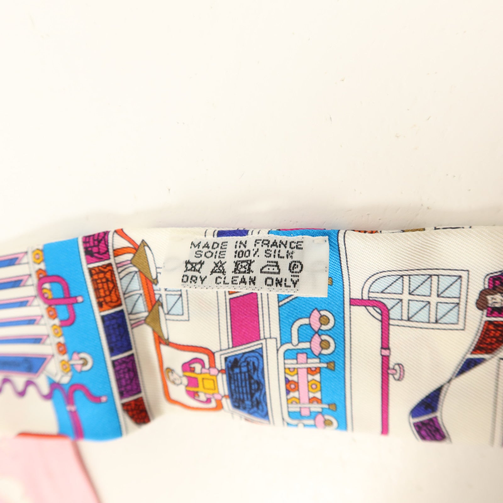 HERMES 絲質Twilly絲巾