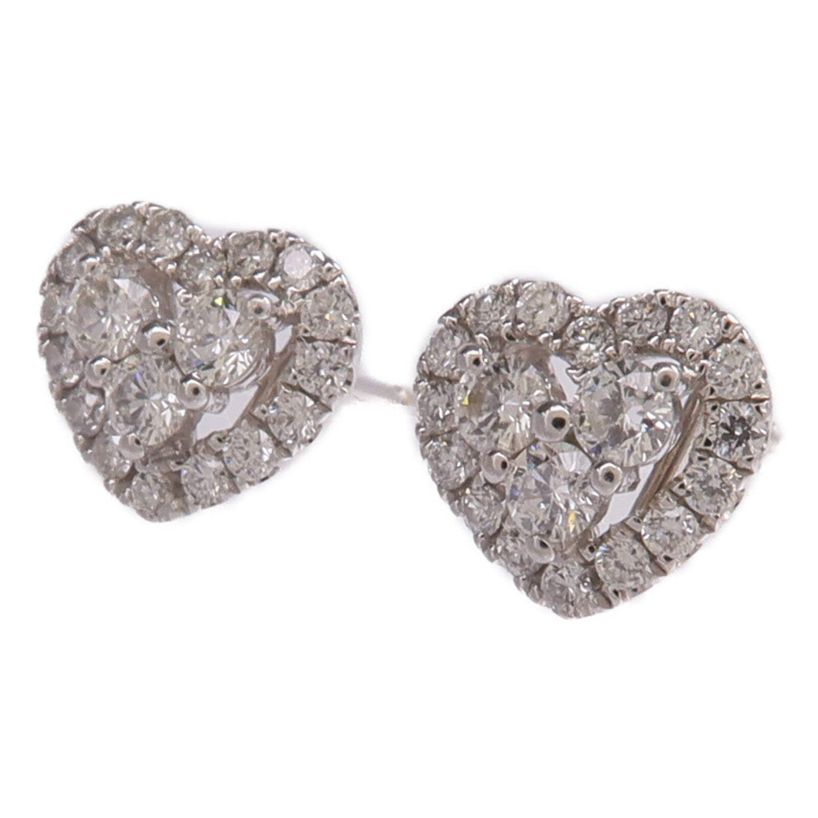 JEWELRY 18K白金Earrings鑽石耳環