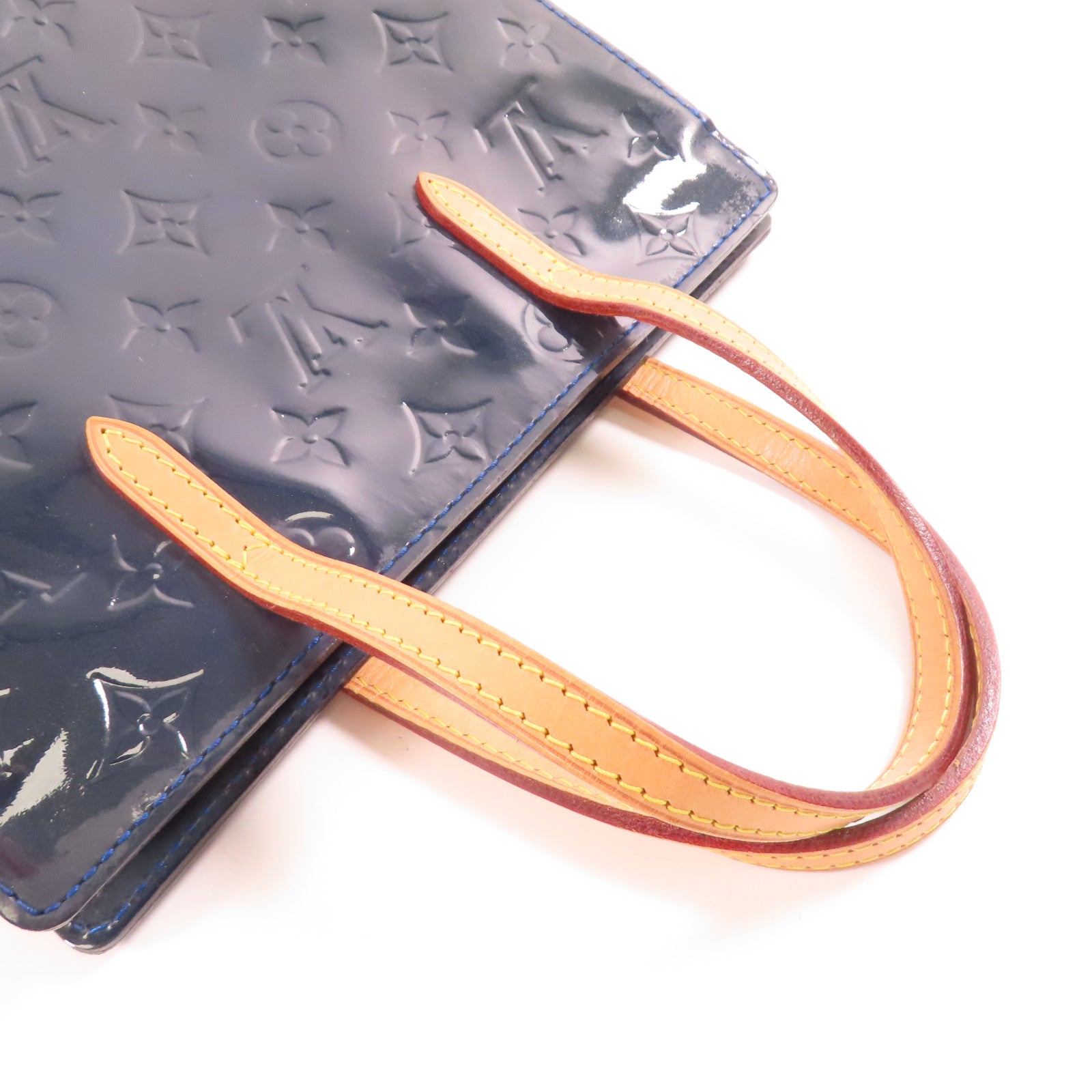 LOUIS VUITTON LV GHW Catalina BB Tote Bag Monogram Vernis M90051 Blue