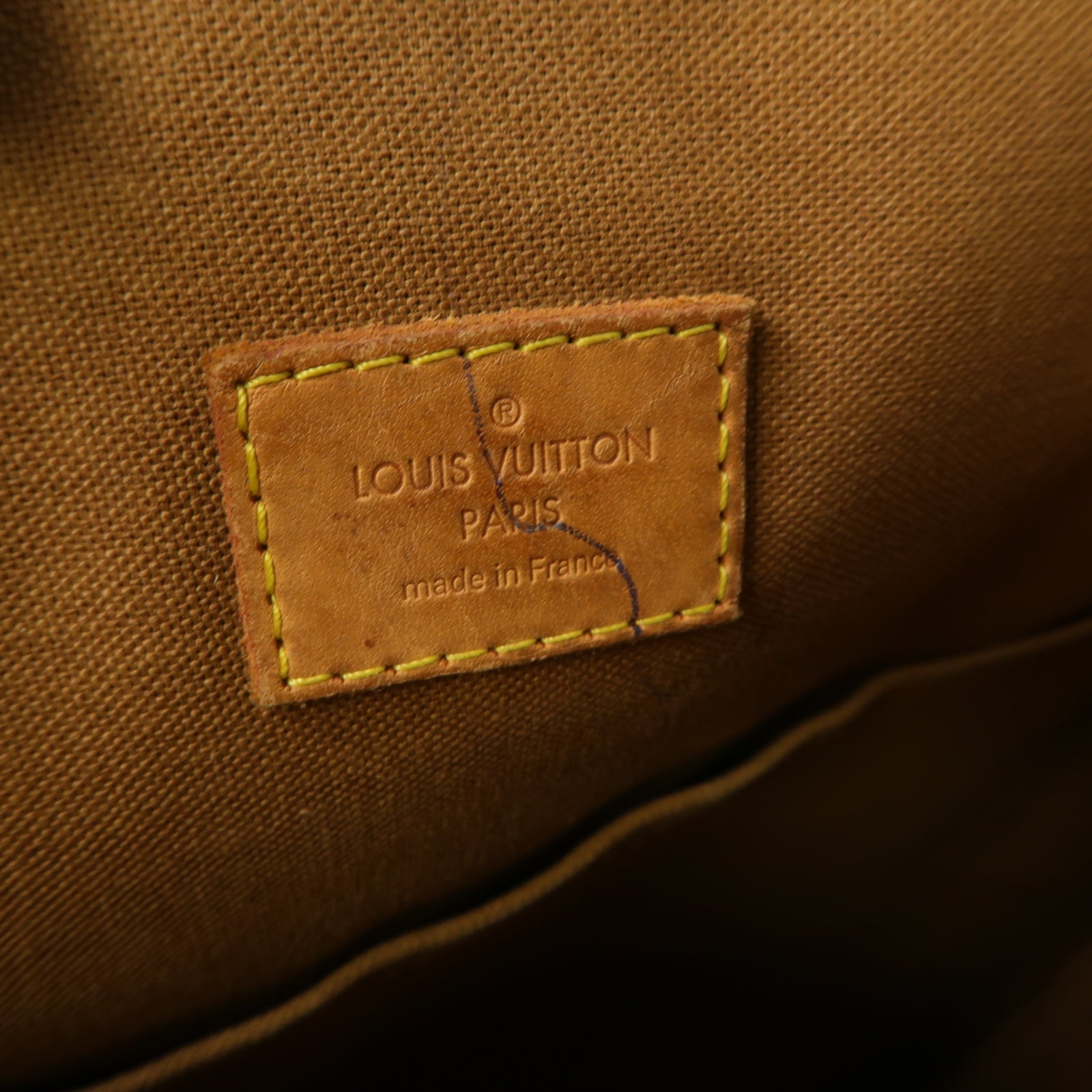LOUIS VUITTON 【激減優惠】Monogram Cabas Beaubourg金扣手挽袋啡色