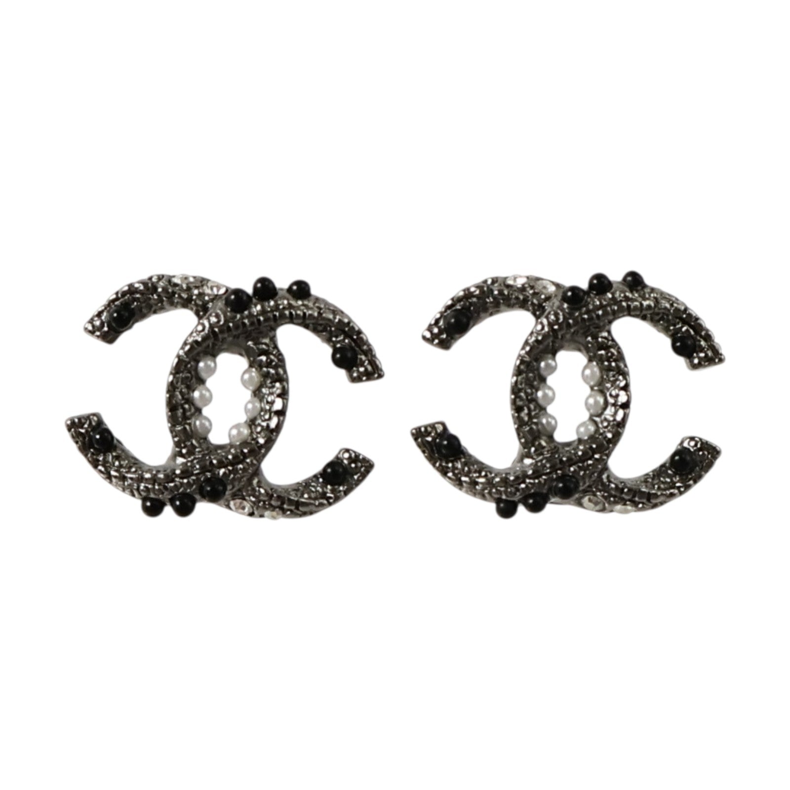 CHANEL 金屬/PVC Earrings耳環