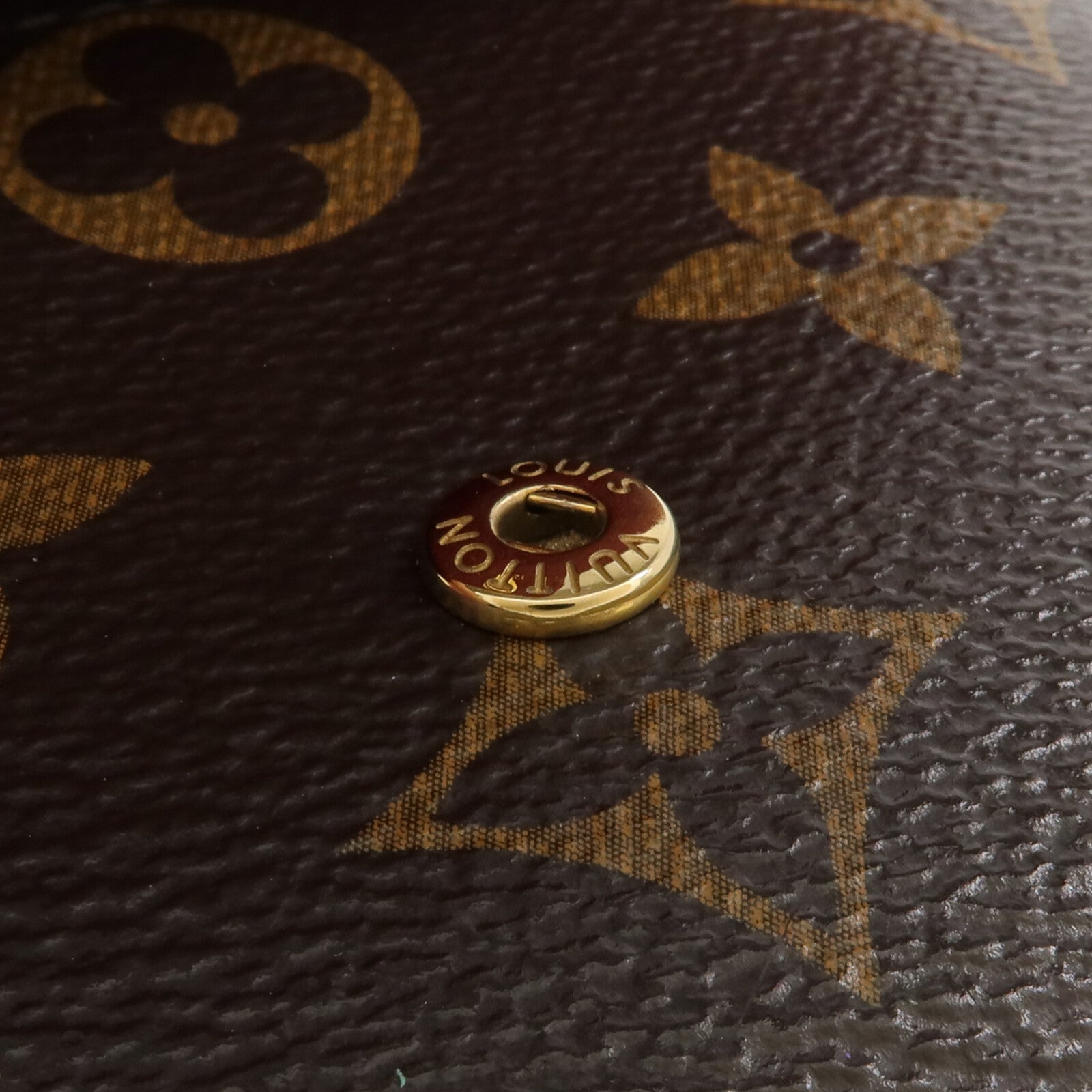 LOUIS VUITTON Monogram Portefeuille Victorine金扣錢包