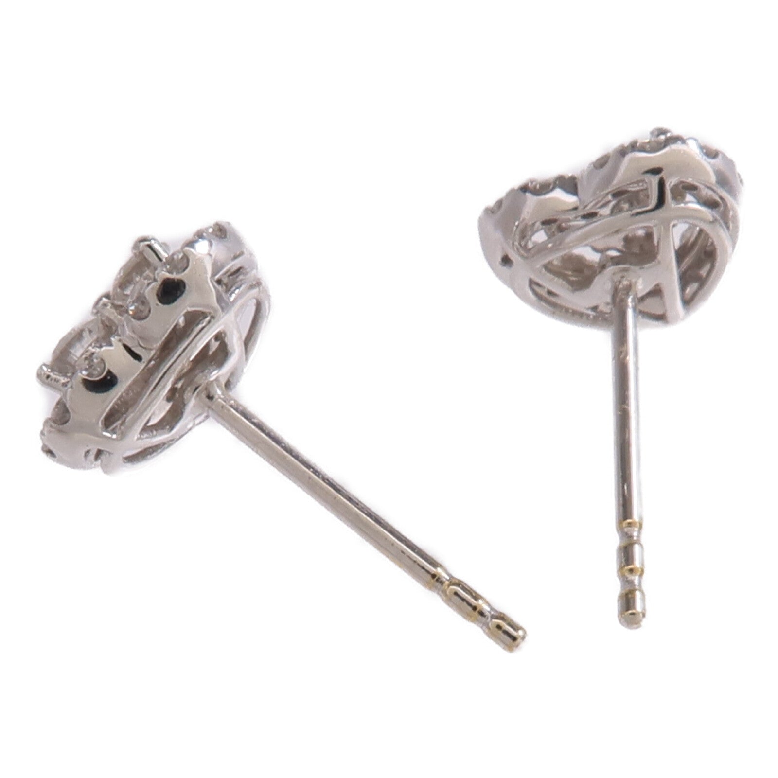 JEWELRY 18K白金Earrings鑽石耳環
