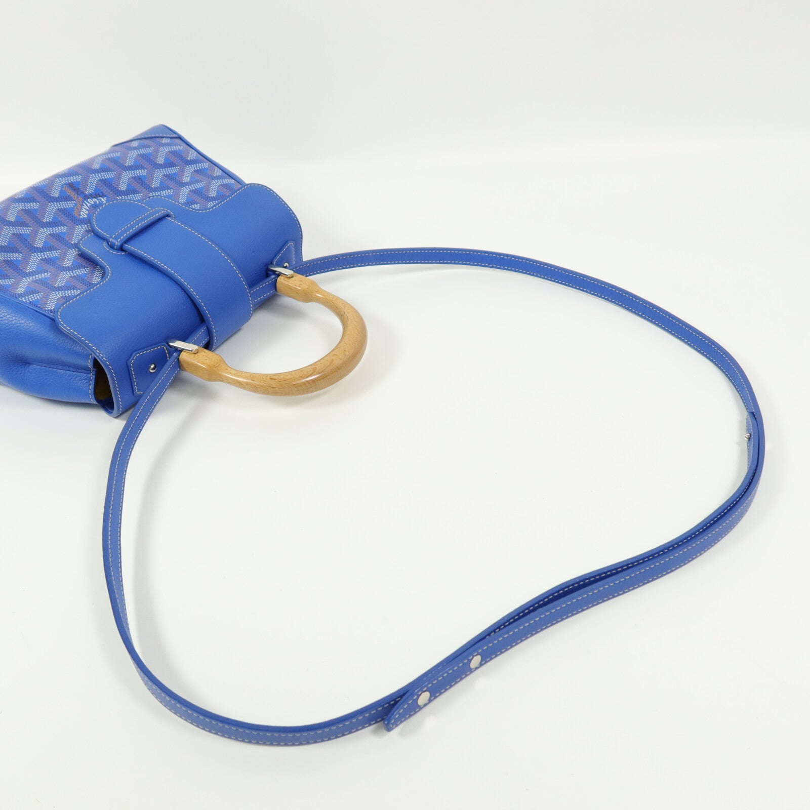 GOYARD 塗層帆布Saigon Souple Mini手挽肩背兩用袋