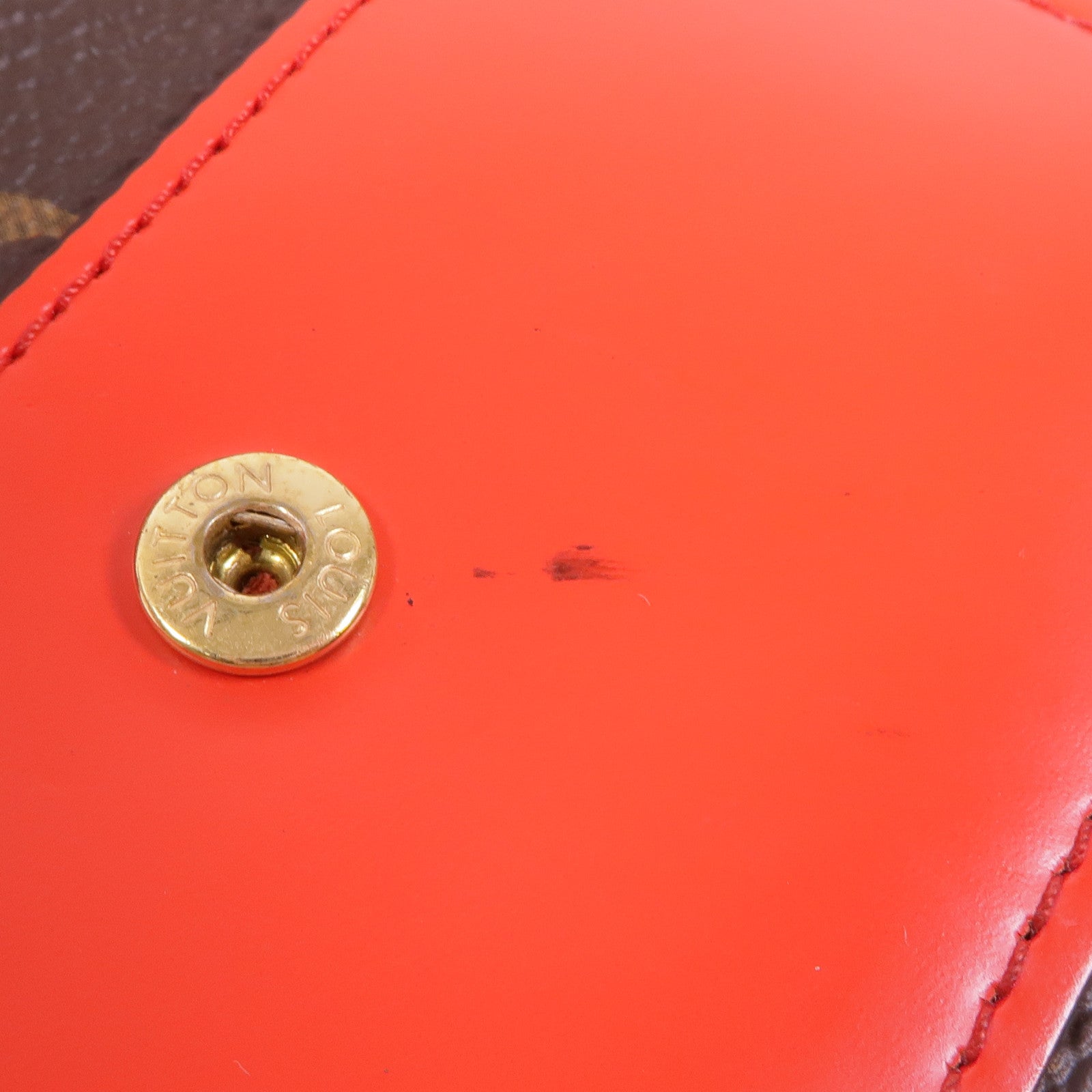 LOUIS VUITTON Monogram Flower金扣錢包