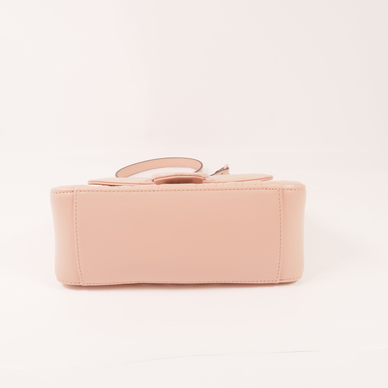 GUCCI 牛皮皮革GG Marmont銀扣手挽肩背兩用袋