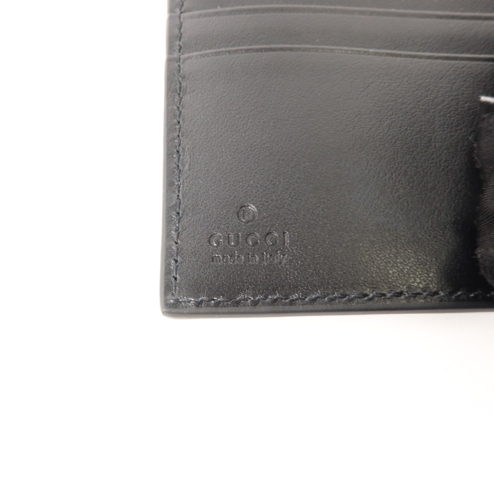 GUCCI 牛皮皮革Bifold Wallet錢包