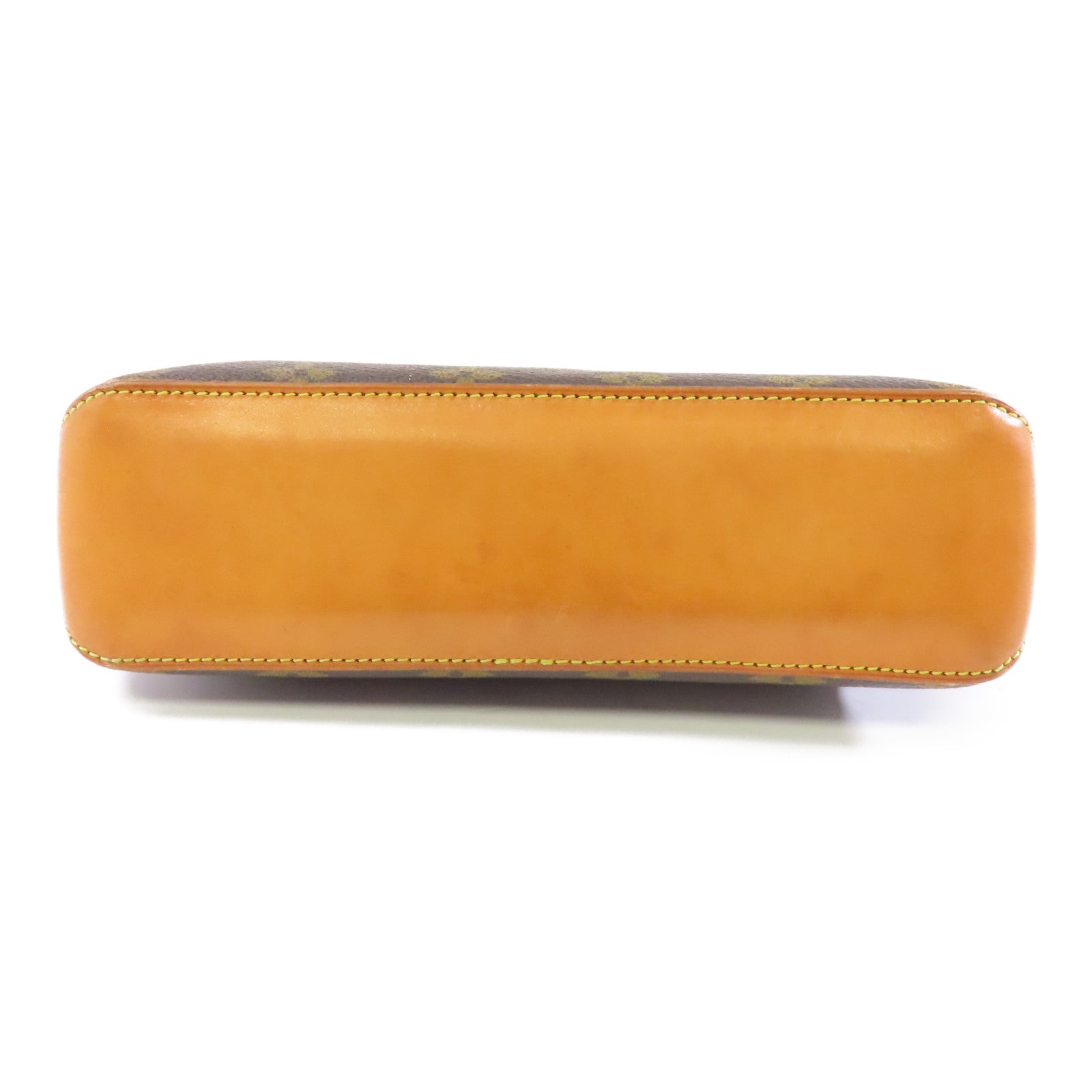 LOUIS VUITTON Monogram Trotteur金扣肩背袋棕色