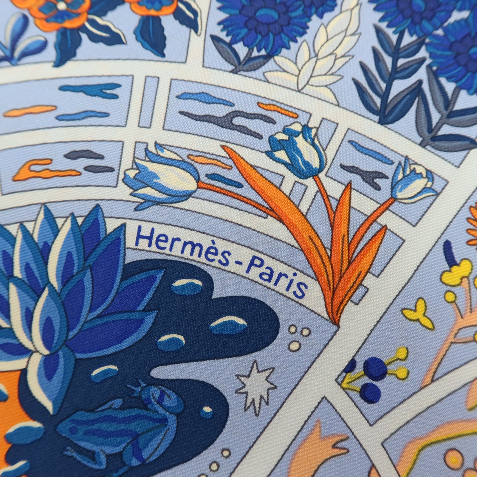 HERMES 【激減優惠】絲質Scarf 90x90cm絲巾