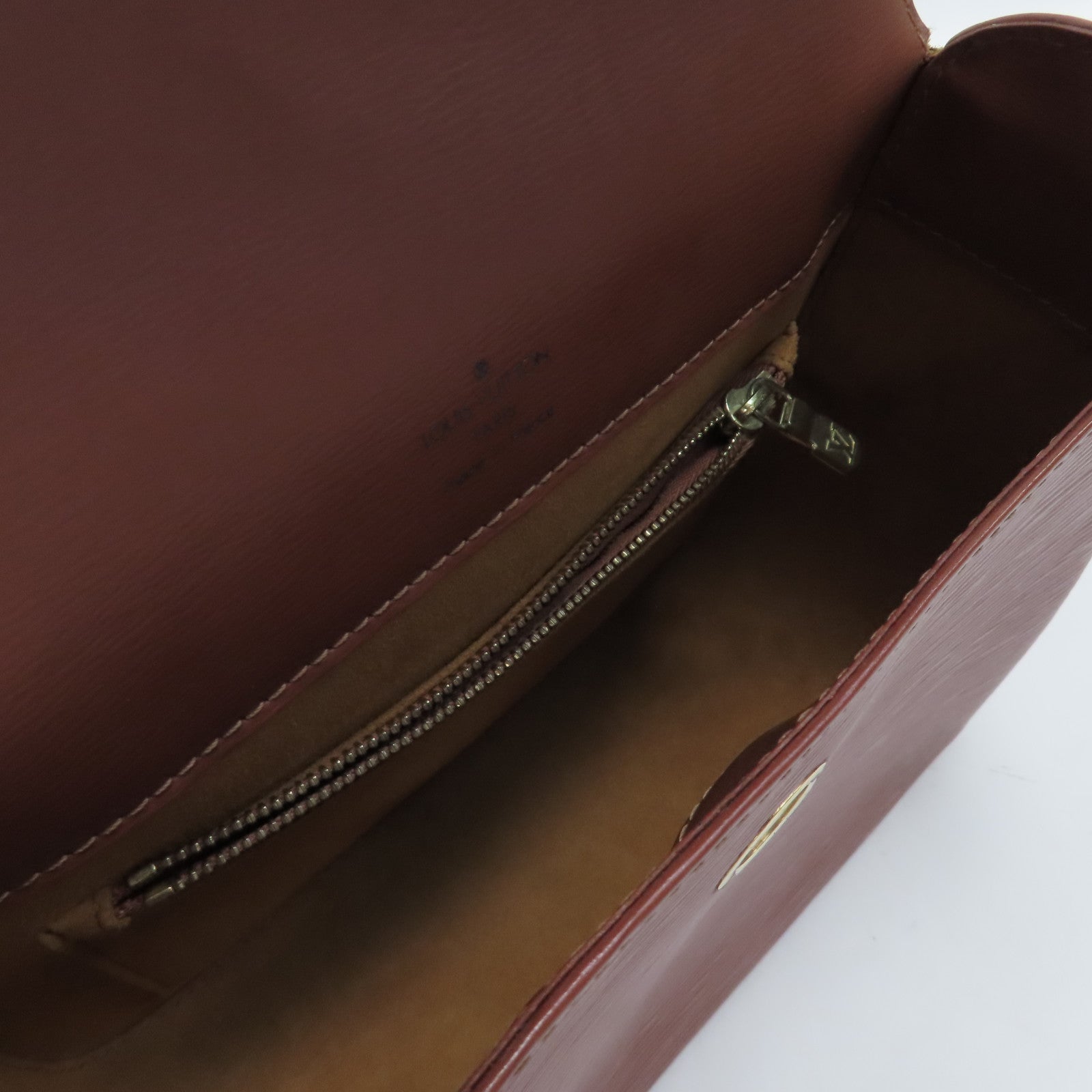 LOUIS VUITTON 【激減優惠】Epi Bushi金扣肩背袋啡色