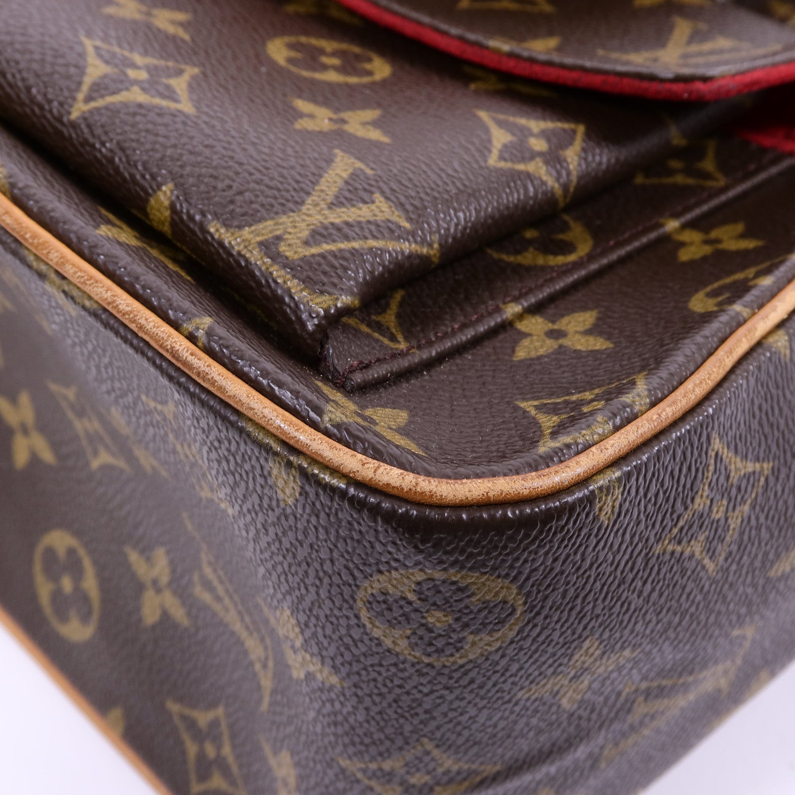 LOUIS VUITTON Monogram Excentri-cite金扣手挽袋