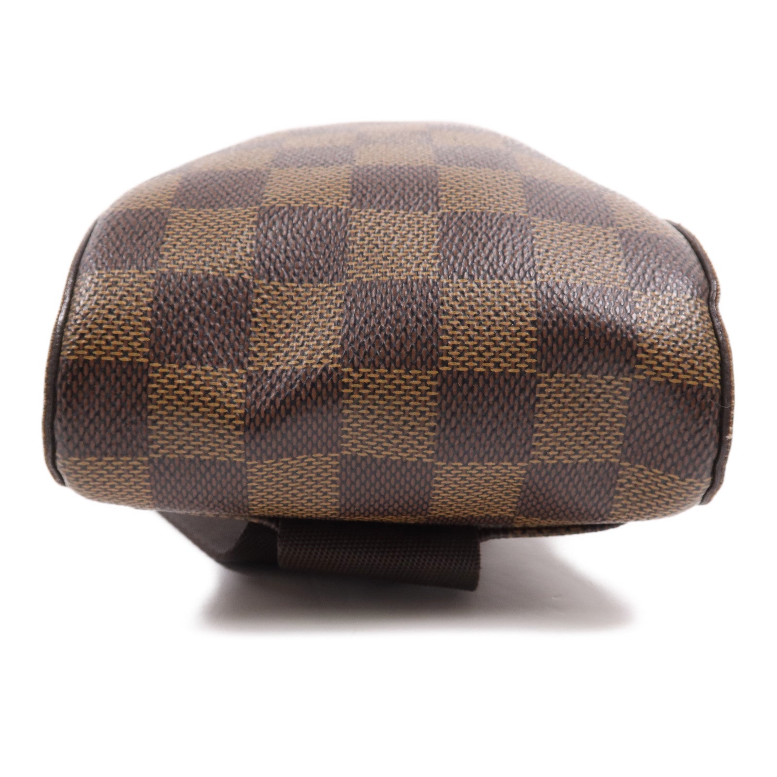 LOUIS VUITTON Damier Ebene Geronimos金扣腰包