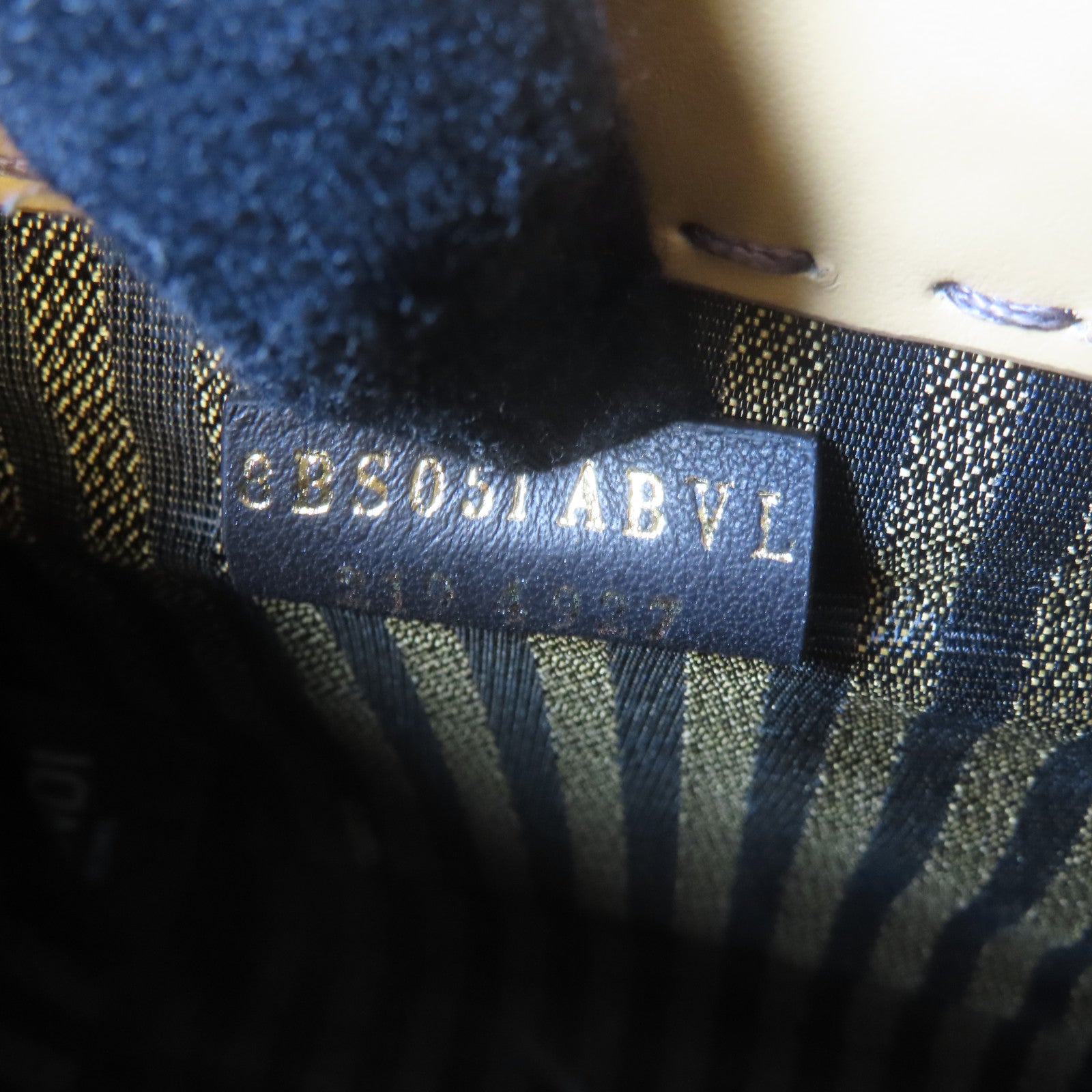 FENDI 【激減優惠】牛皮皮革Mini Sunshine金扣手挽肩背兩用袋啡色