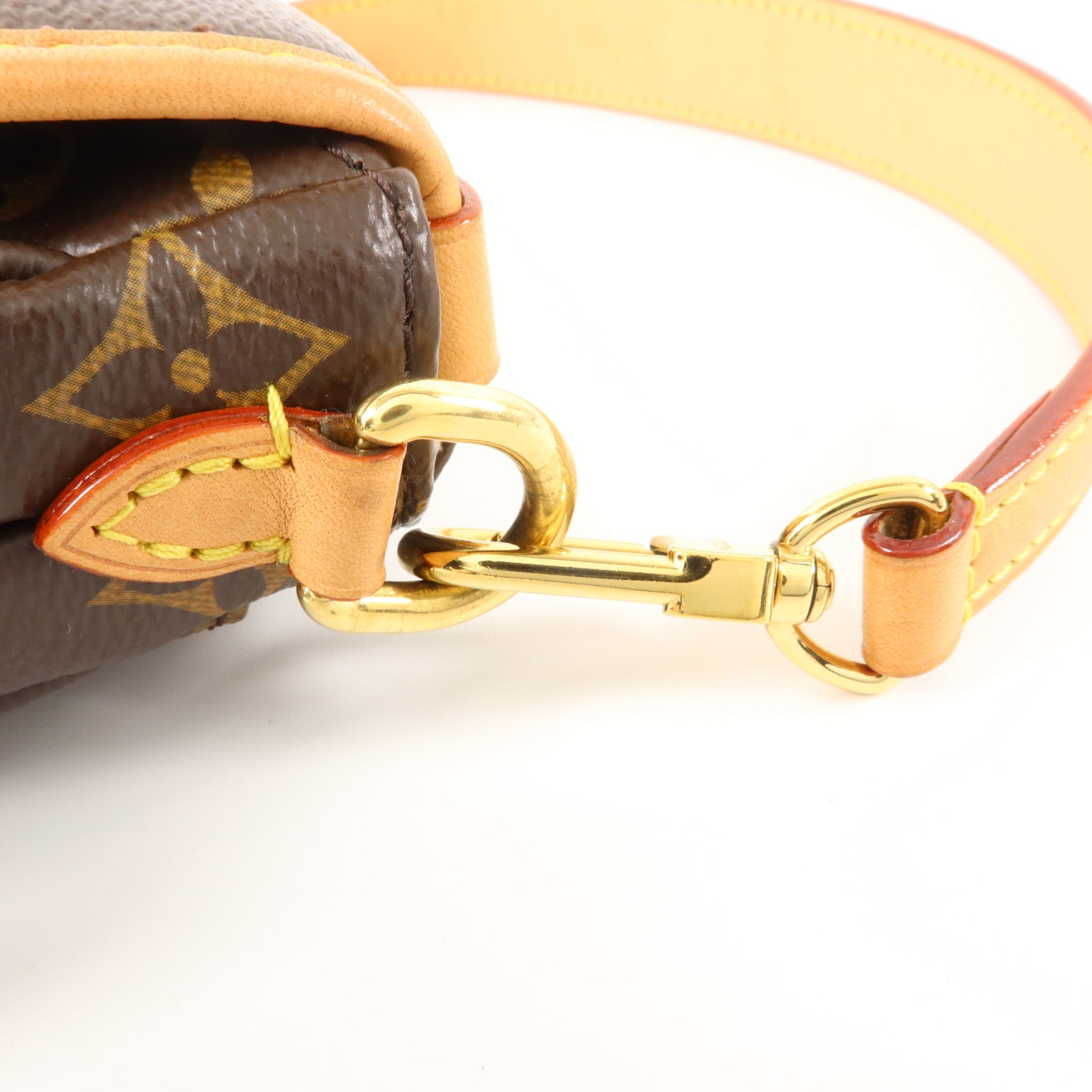 LOUIS VUITTON Monogram Saumur BB金扣手挽肩背兩用袋