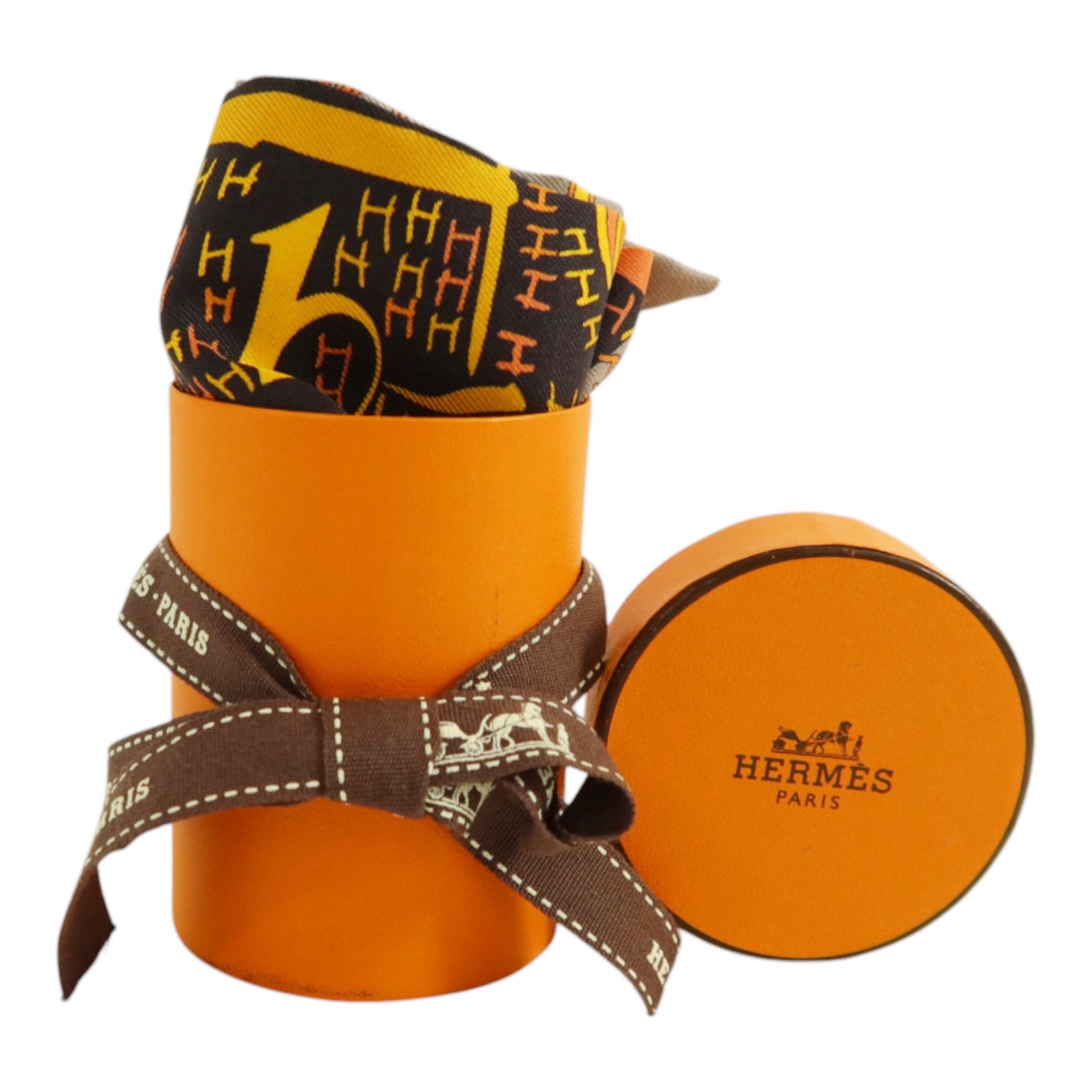 HERMES 絲質Twilly絲巾
