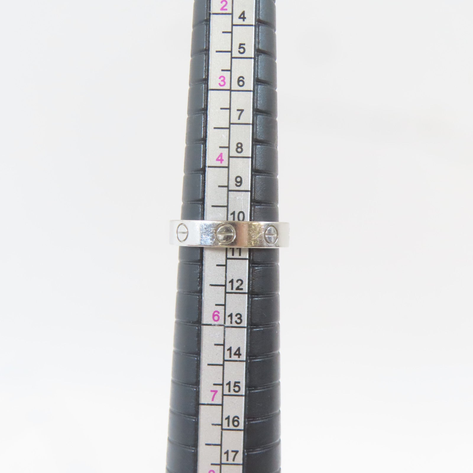 CARTIER 【激減優惠】18K白金Love Solitaire Ring 0.70ct鑽石戒指Cartier#49/US#4.75