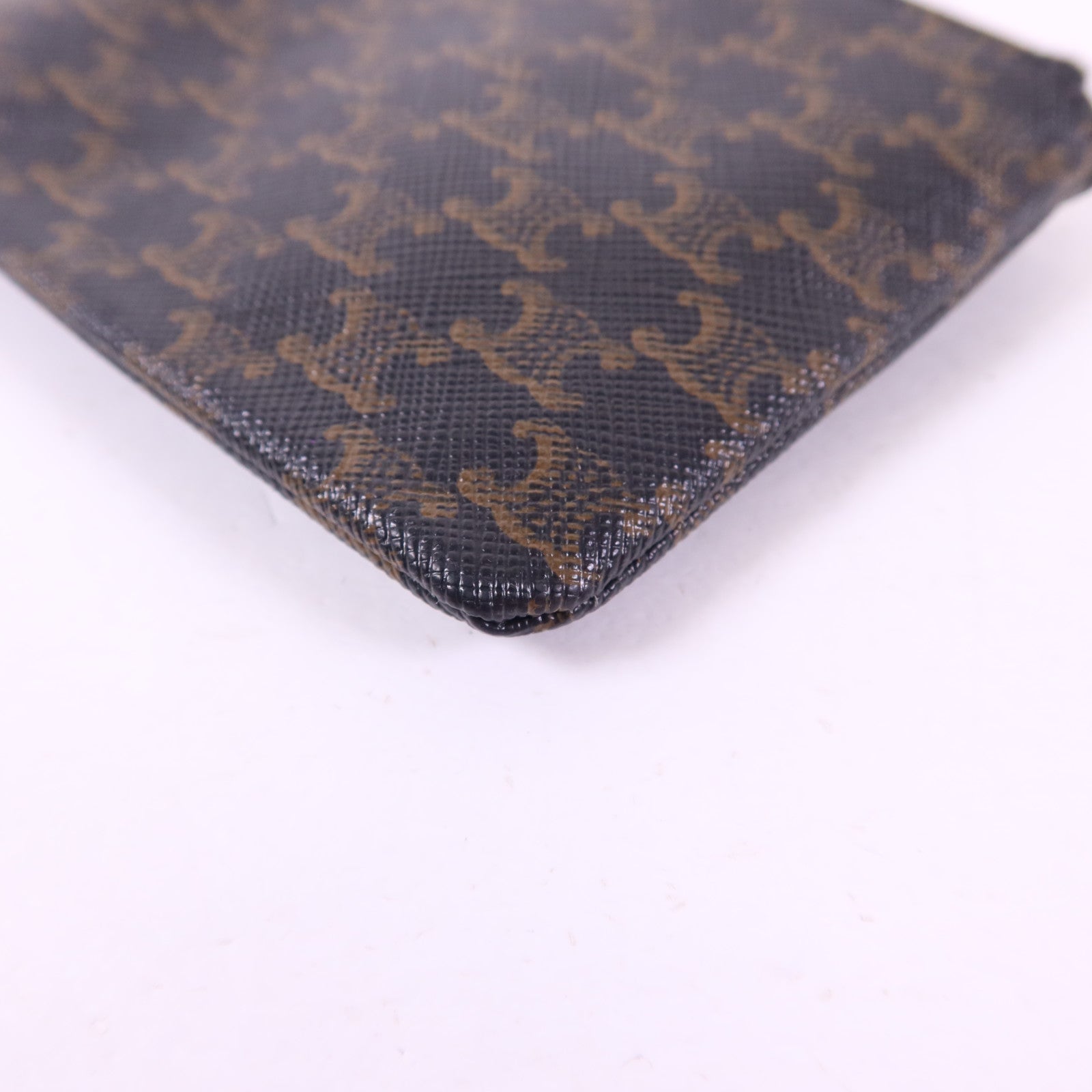 CELINE 塗層帆布Card Case金扣卡片套