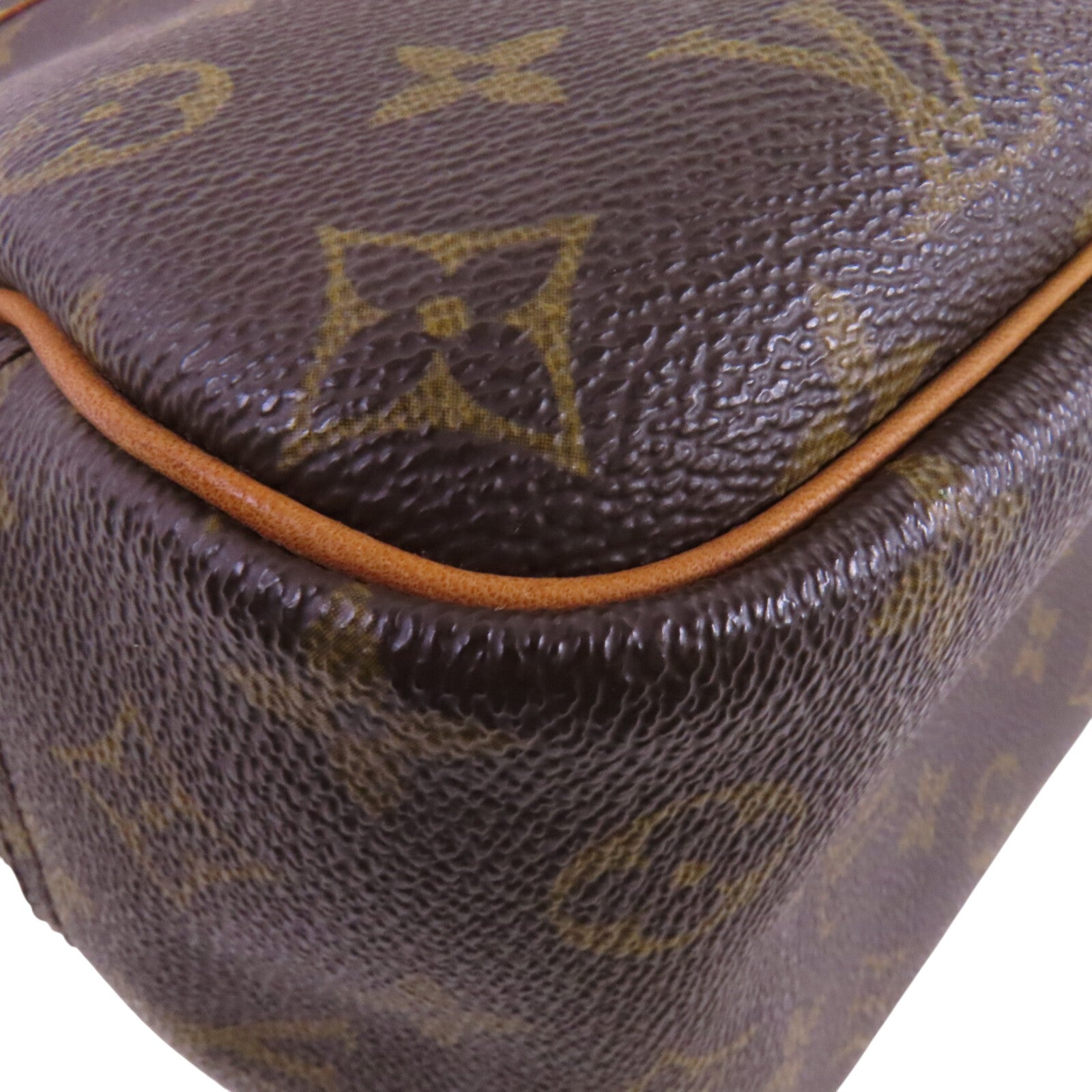 LOUIS VUITTON Monogram Deauville金扣手挽袋