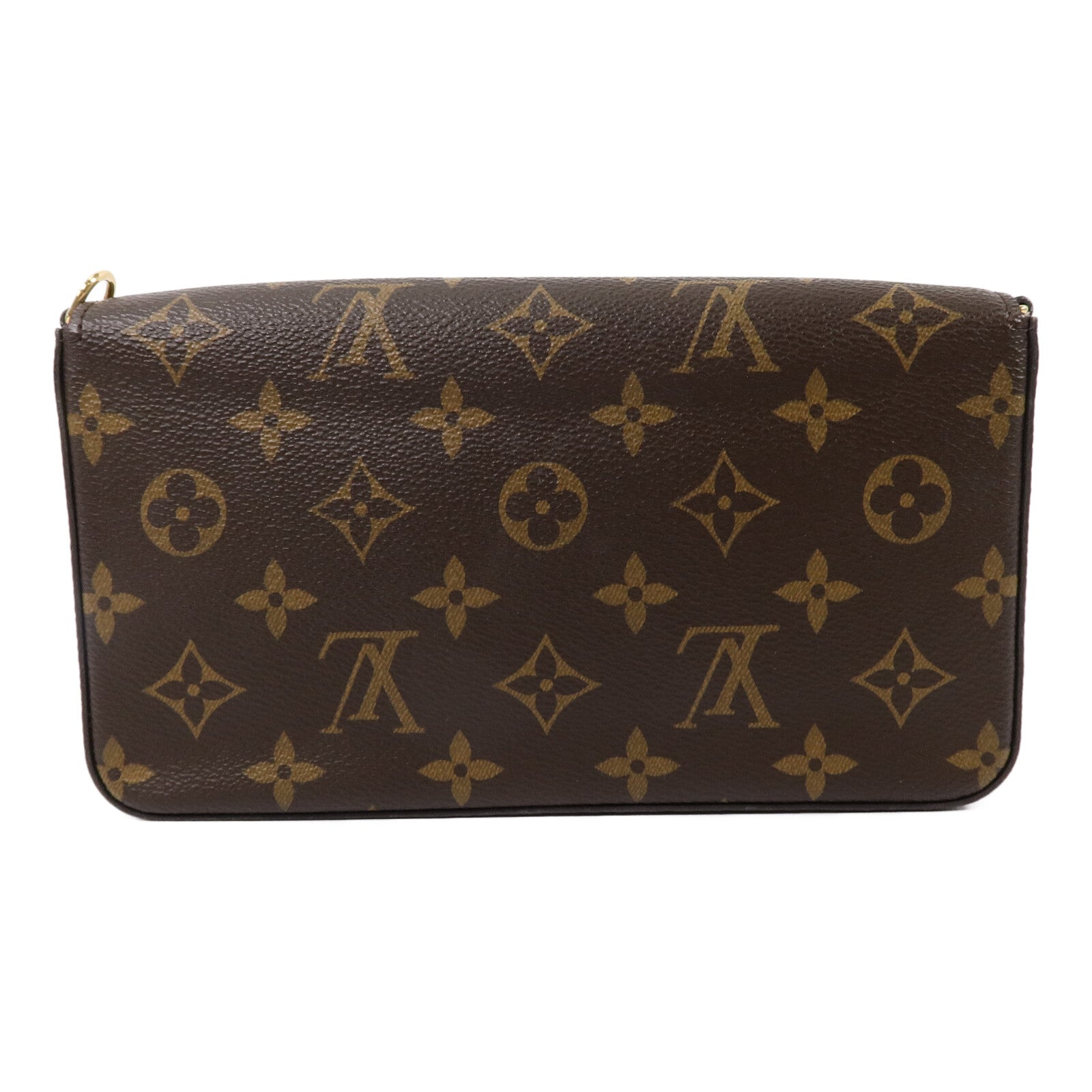 LOUIS VUITTON Monogram Felicie Pochette鏈帶肩背袋