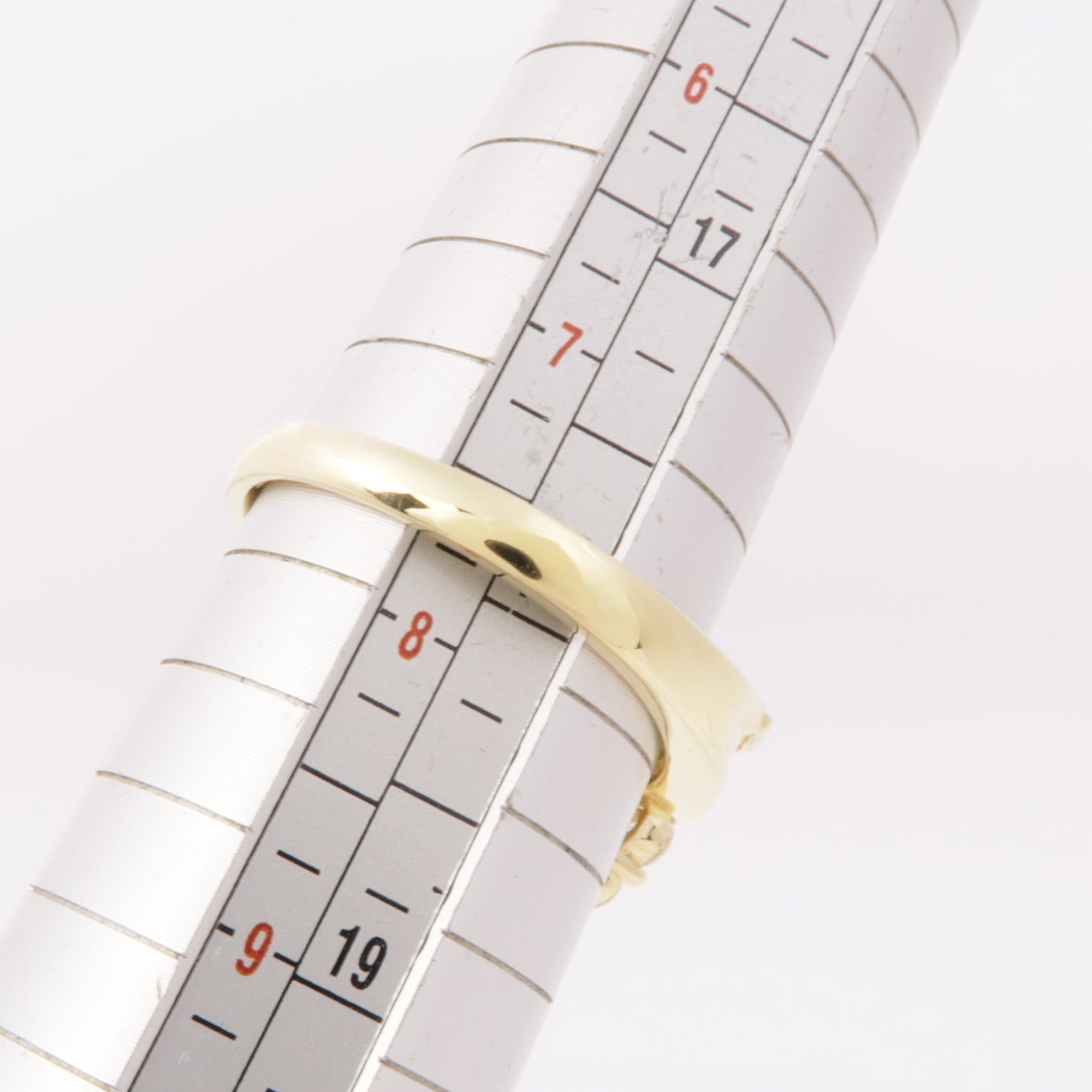 JEWELRY 18K黃金Diamond Ring鑽石戒指US#8.25