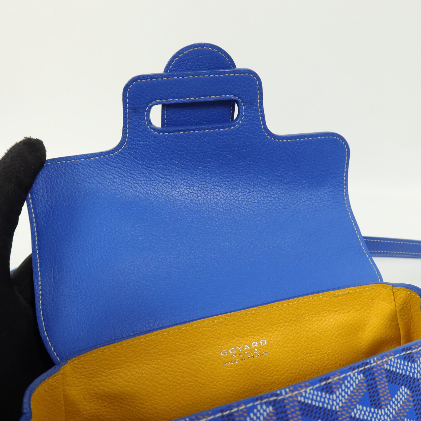 GOYARD 塗層帆布Saigon Souple Mini手挽肩背兩用袋