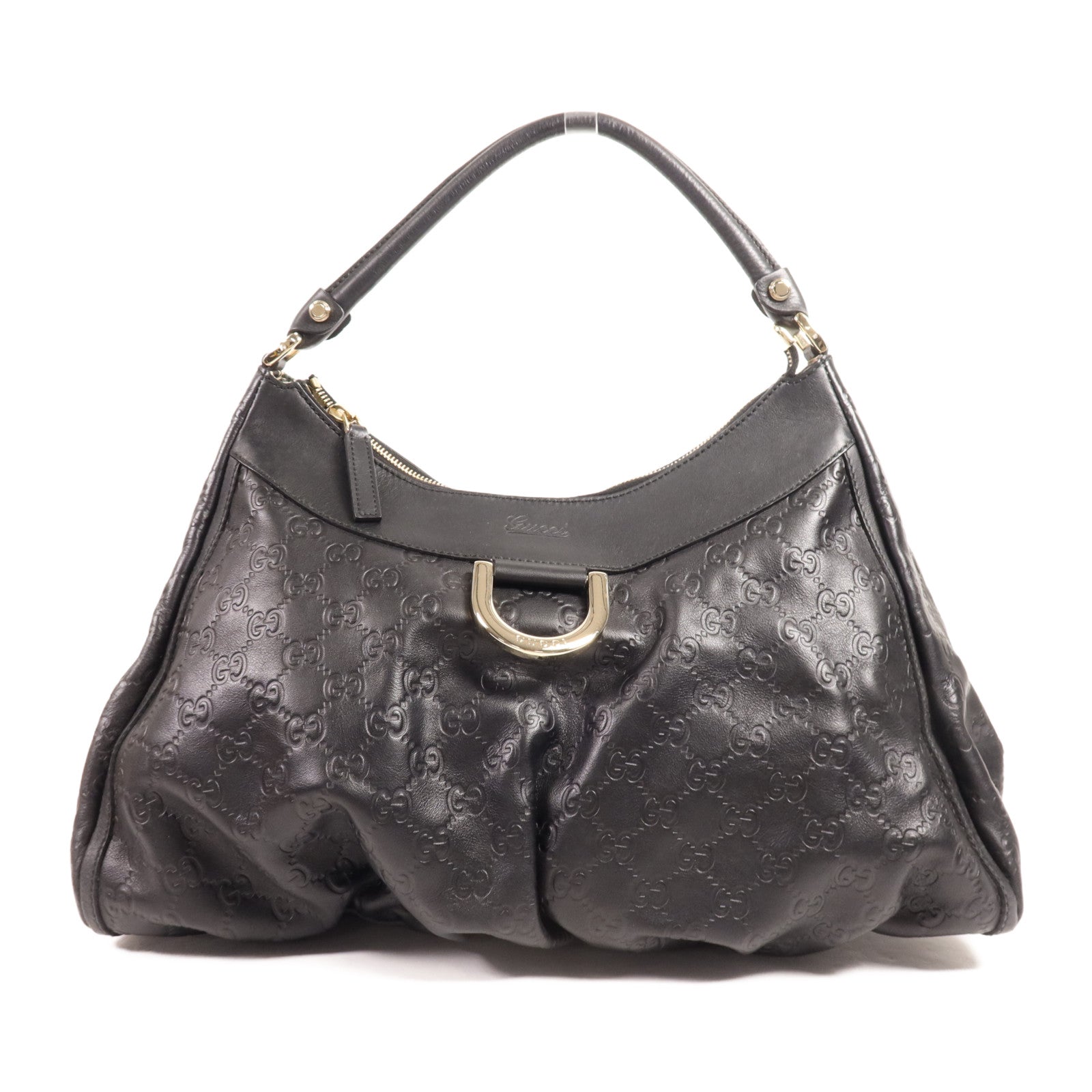 GUCCI 牛皮皮革Shoulder Bag金扣肩背袋