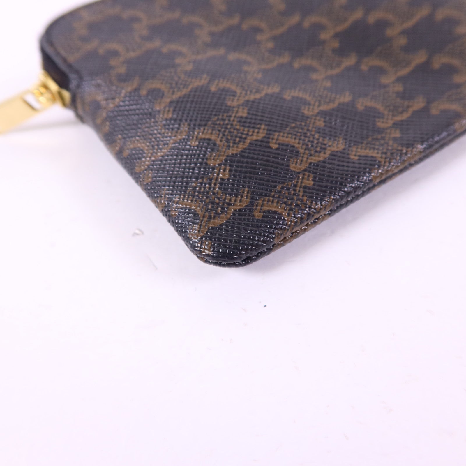 CELINE 塗層帆布Card Case金扣卡片套