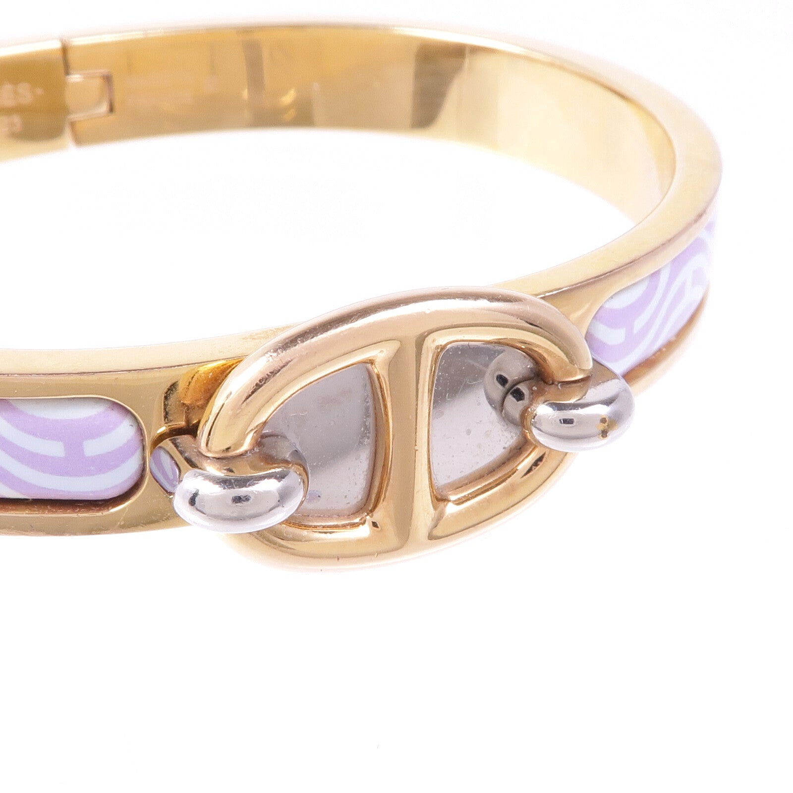 HERMES 金屬/琺瑯Mini Clic Chaine d'Ancre Bracelet手鐲