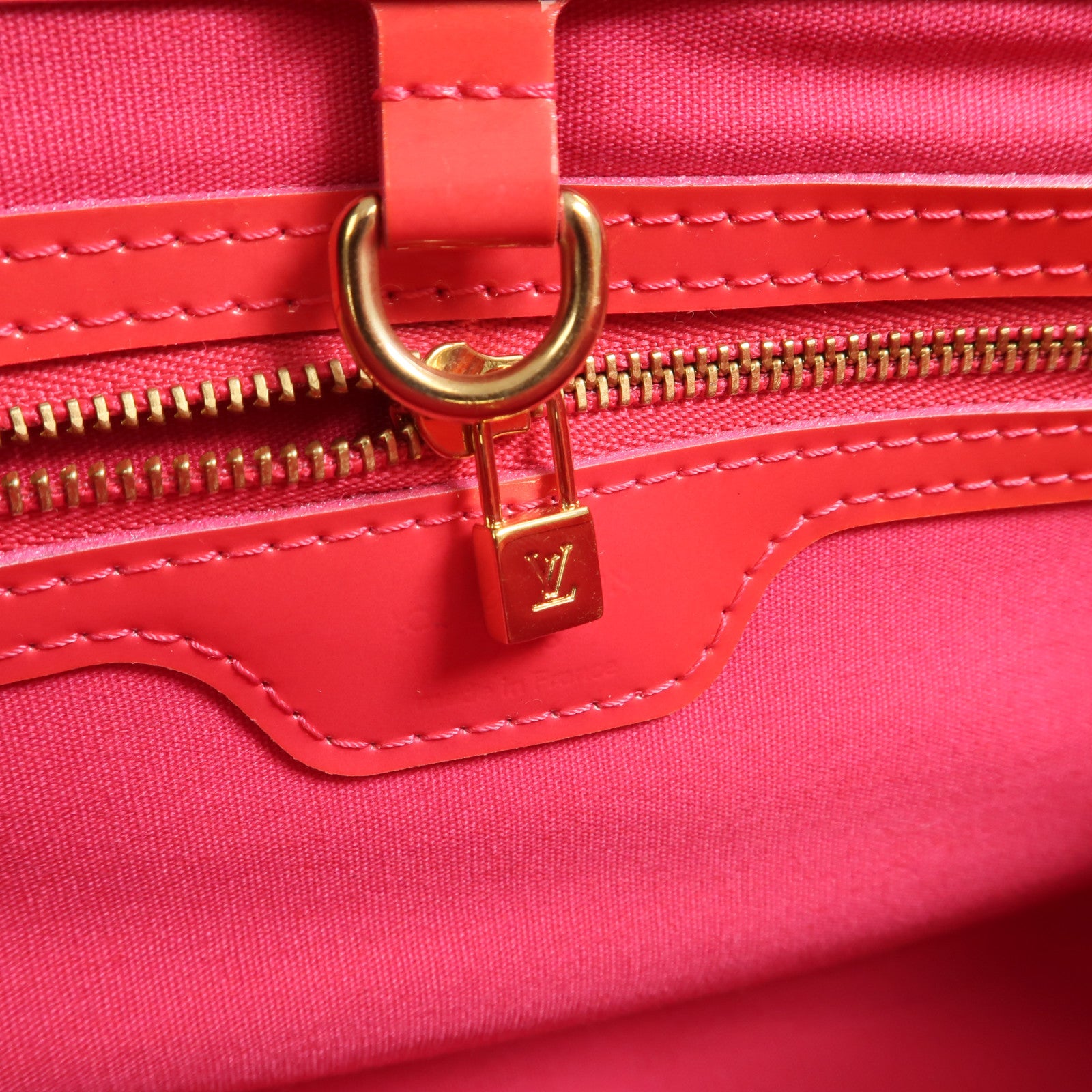 LOUIS VUITTON Monogram Vernis Wilshire PM手挽袋