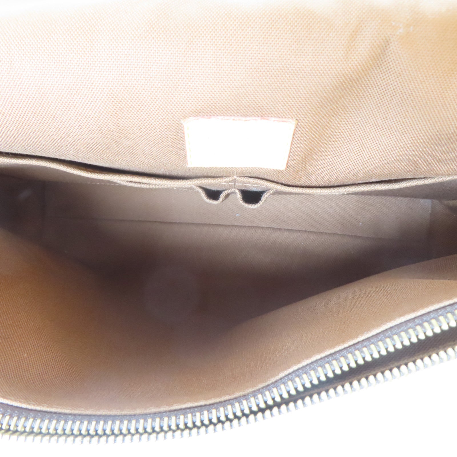 LOUIS VUITTON Monogram Valmy MM金扣肩背袋啡色