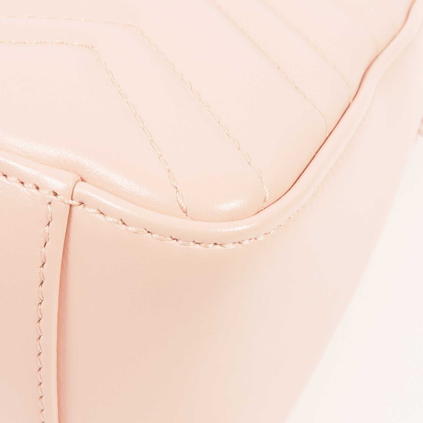 GUCCI 牛皮皮革GG Marmont銀扣手挽肩背兩用袋