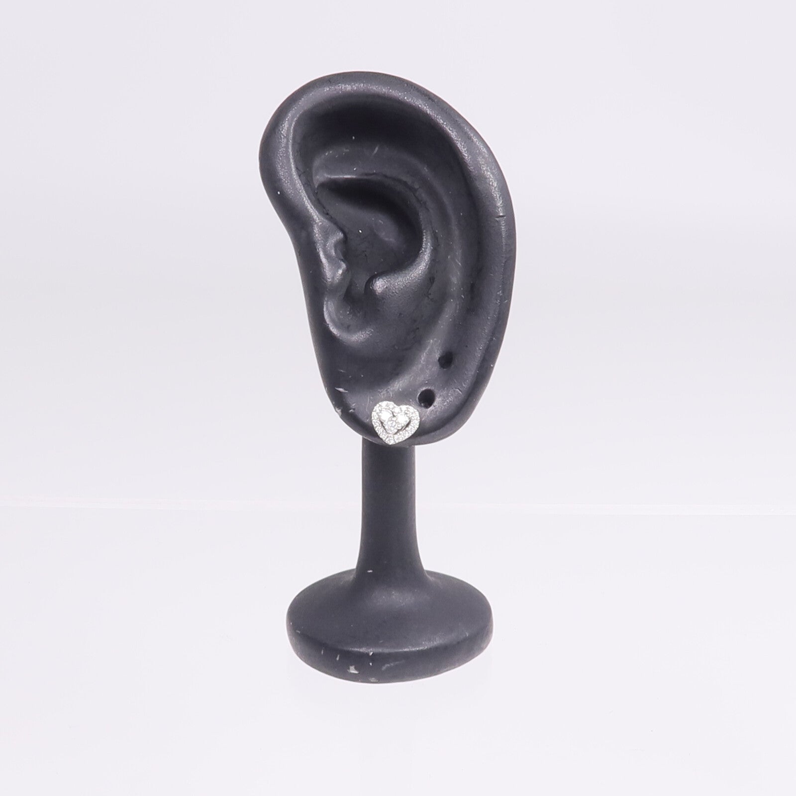 JEWELRY 18K白金Earrings鑽石耳環