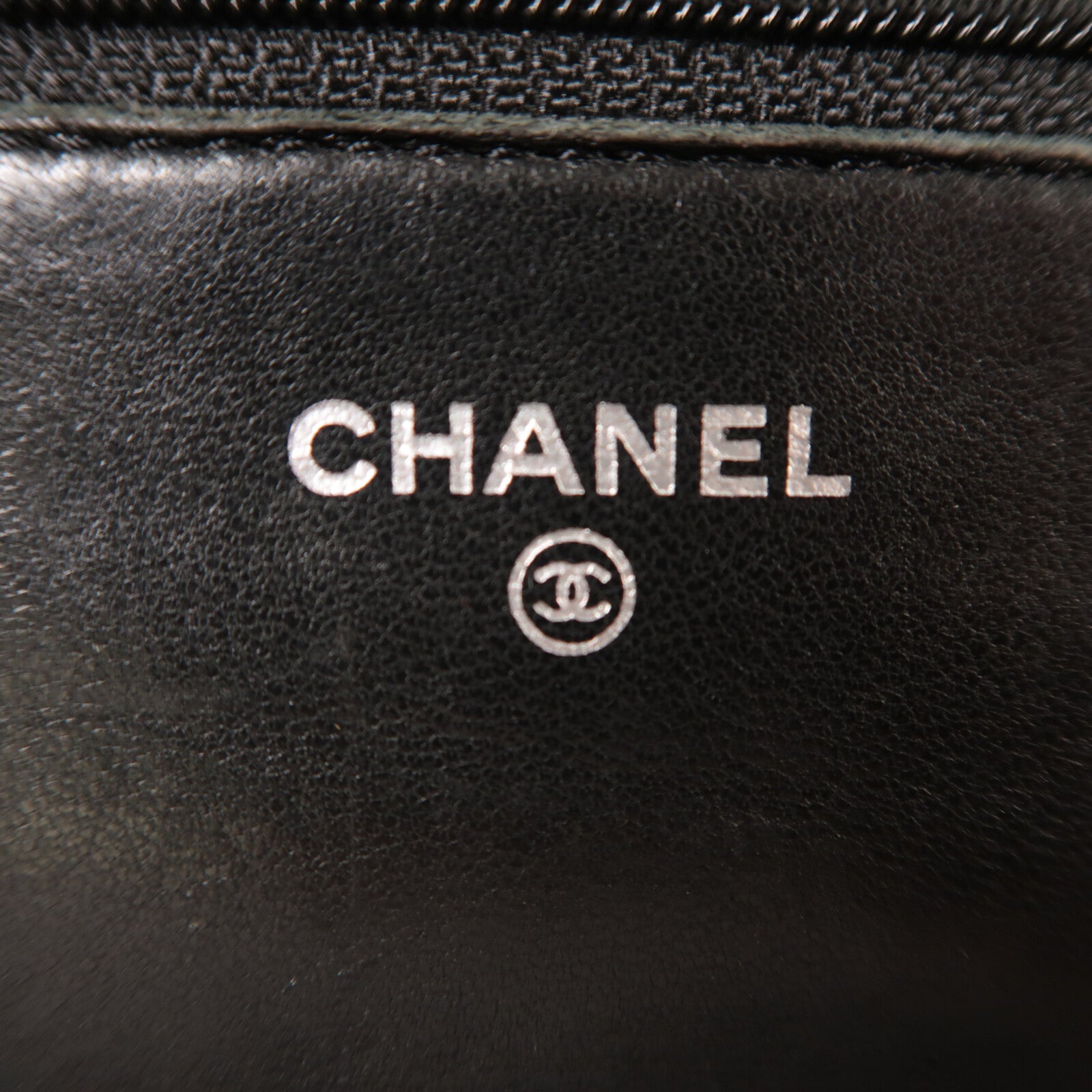 CHANEL 羊皮皮革Wallet On Chain鏈帶肩背袋