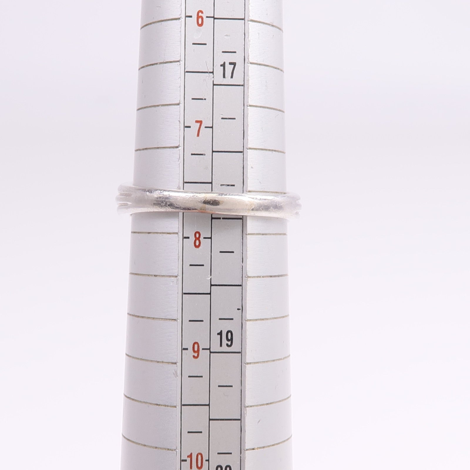 JEWELRY PT900鉑金Sapphire Diamond Ring藍寶石/鑽石戒指US#7.75