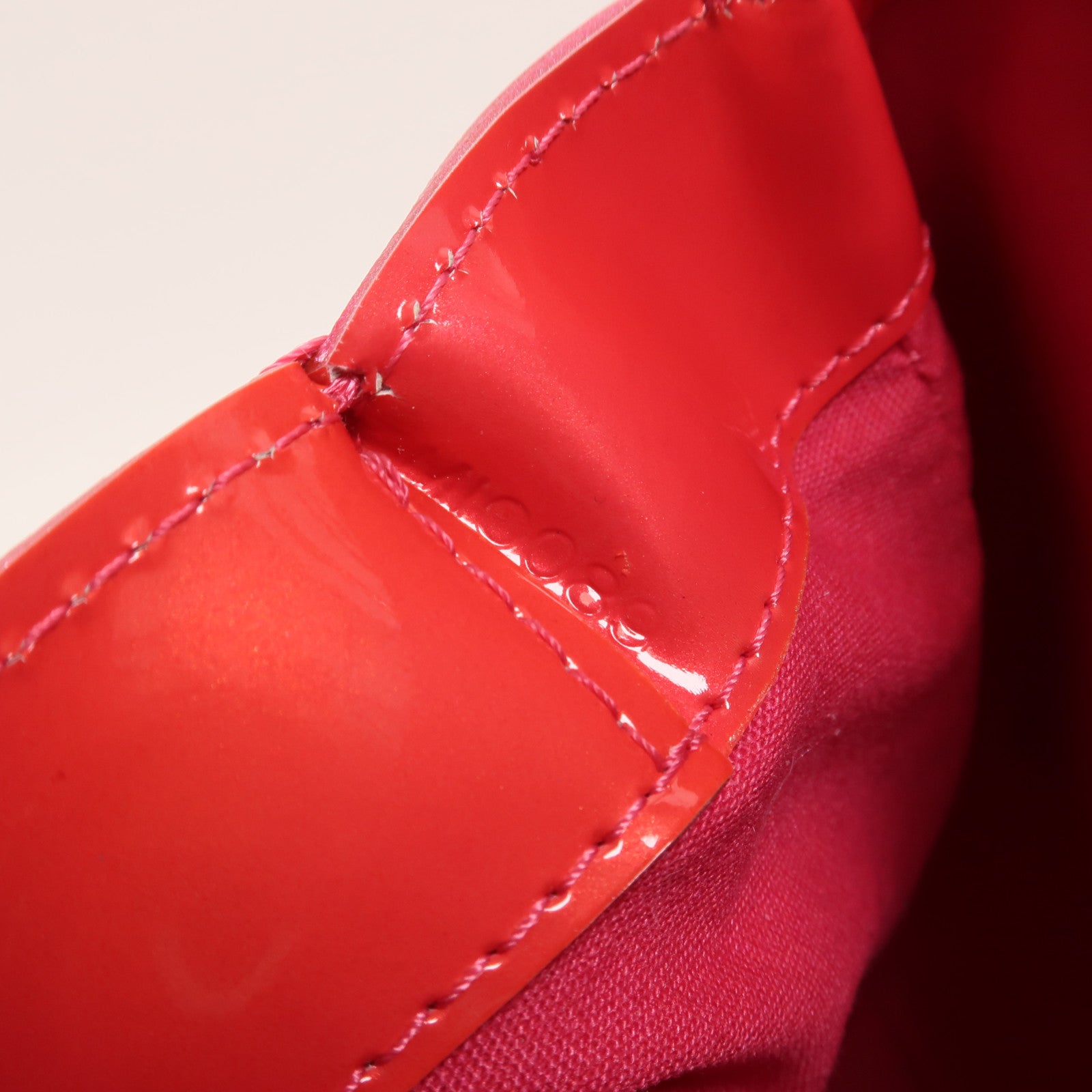 LOUIS VUITTON Monogram Vernis Wilshire PM手挽袋